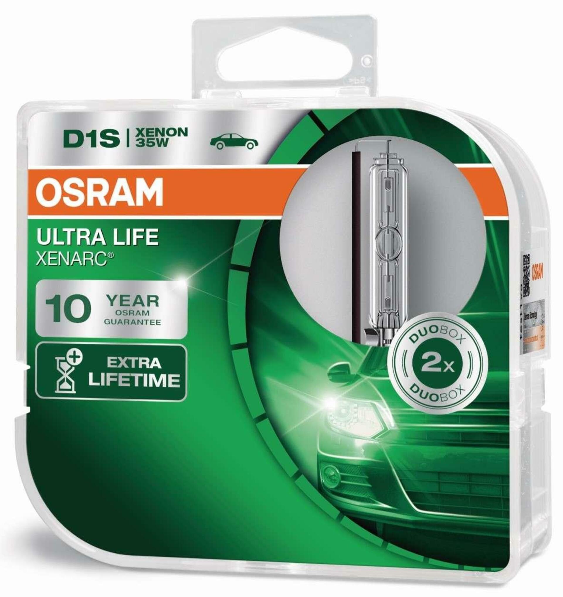 OSRAM D1S 35W PK32d-2 ULTRA LIFE 10 let záruka 2ks HCB 66140ULT-HCB