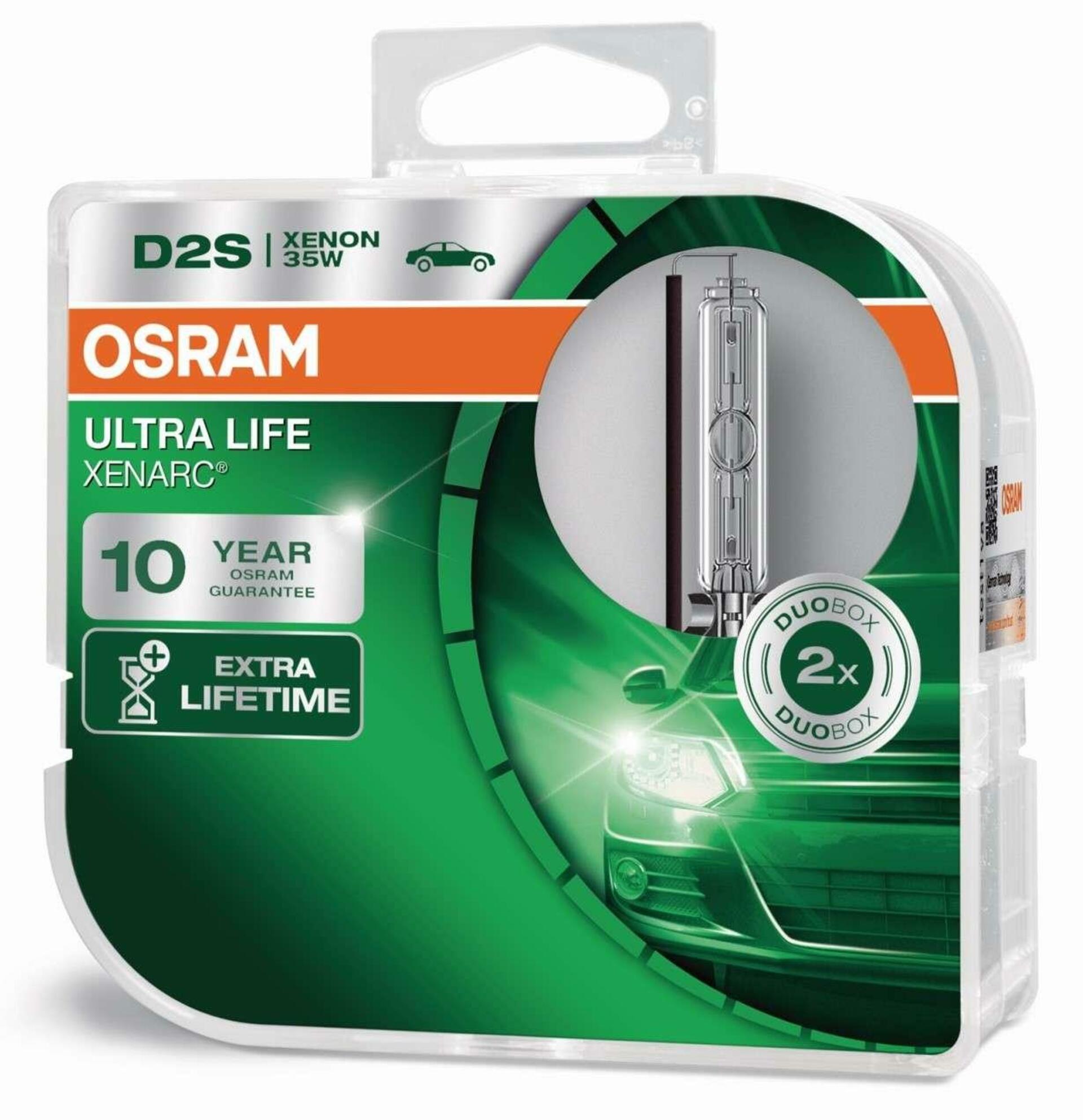 OSRAM D2S 35W P32d-2 ULTRA LIFE 10 let záruka 2ks HCB 66240ULT-HCB