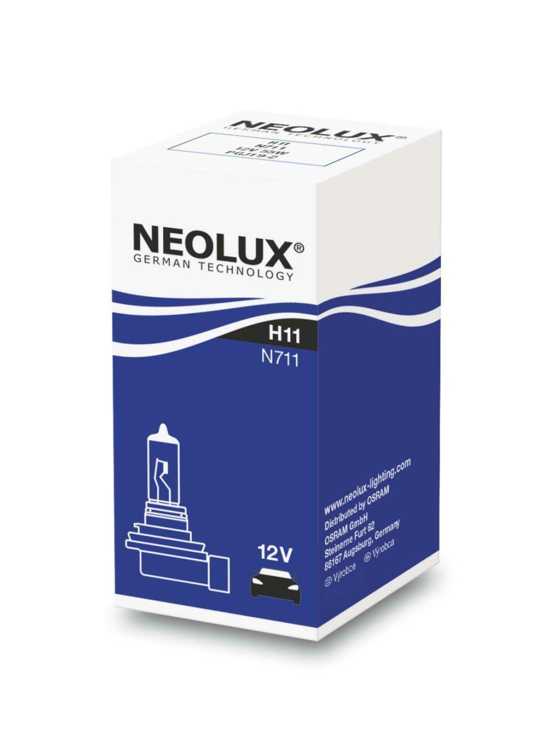 Levně NEOLUX H11 12V 55W PGJ19-2 Standard N711 1ks N711
