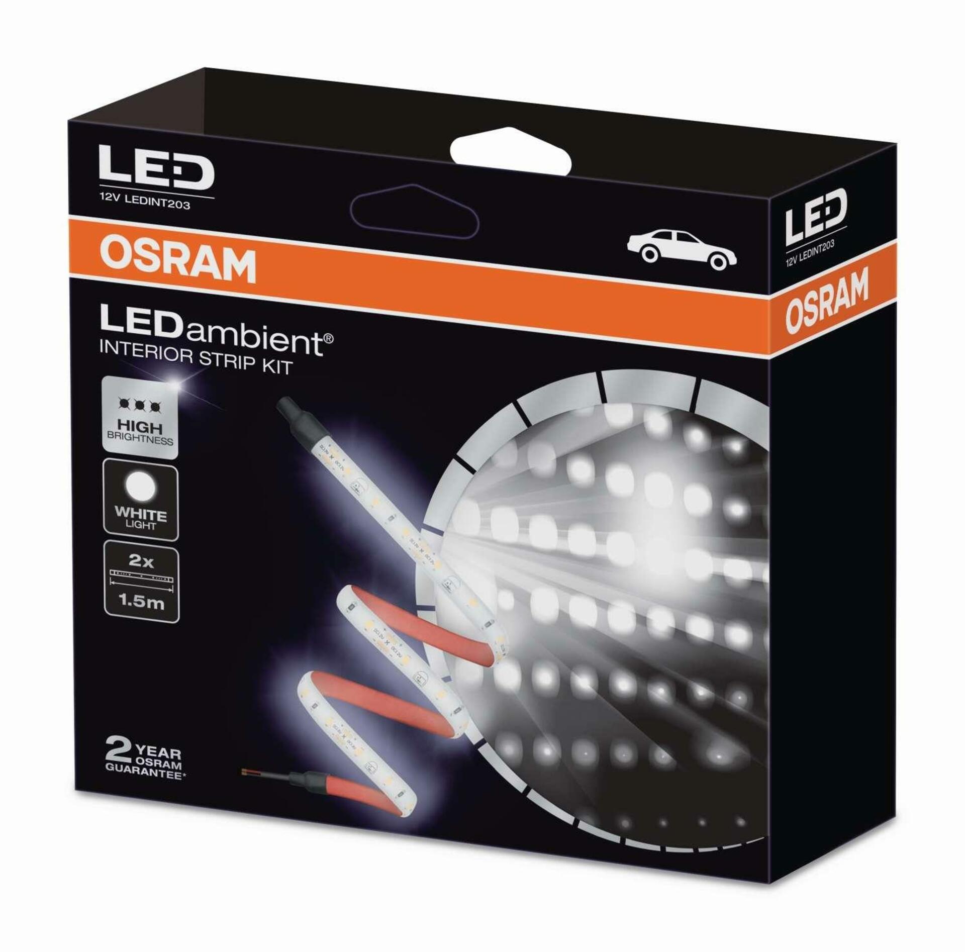 Levně OSRAM LEDambient Interior Strip Kit Universal 2 x 1,5m LED pásky LEDINT203