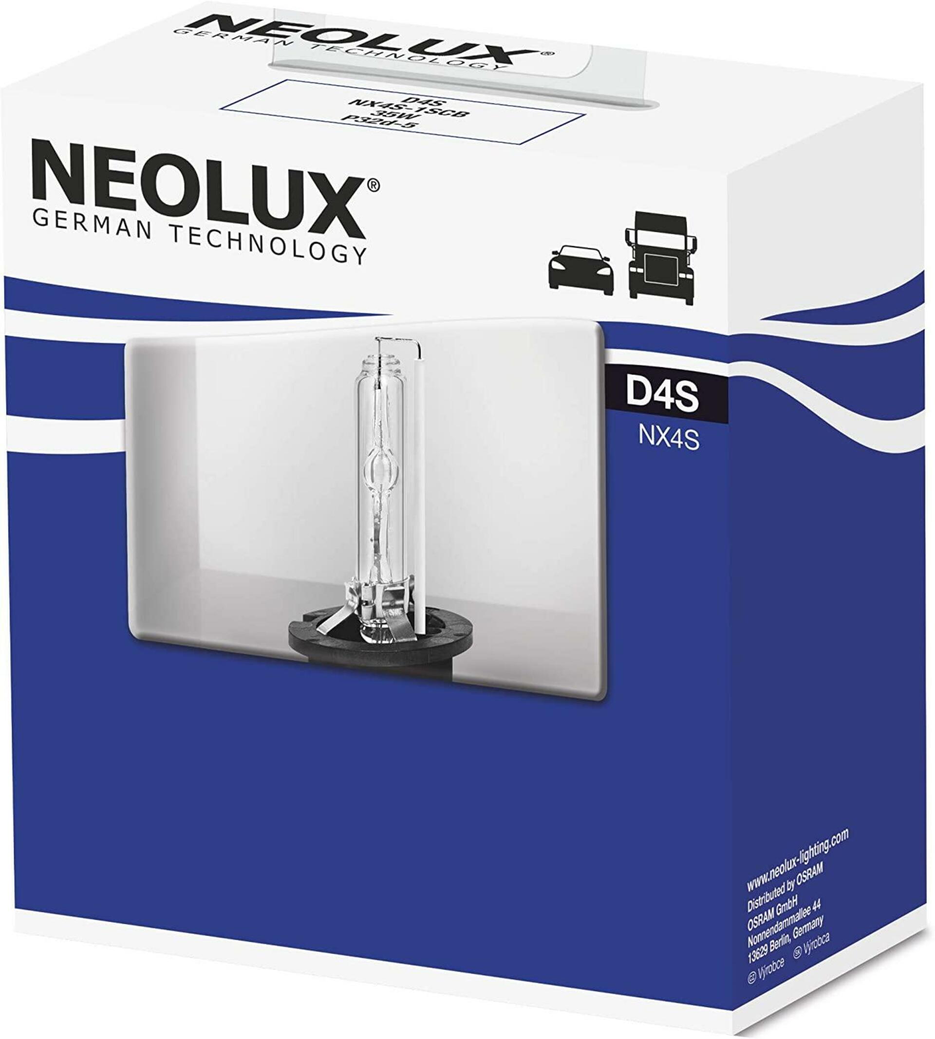 Levně NEOLUX D4S 35W P32d-5 Xenon Softcover Box 1ks NEOLUX NEO D4S-NX4S-1SCB
