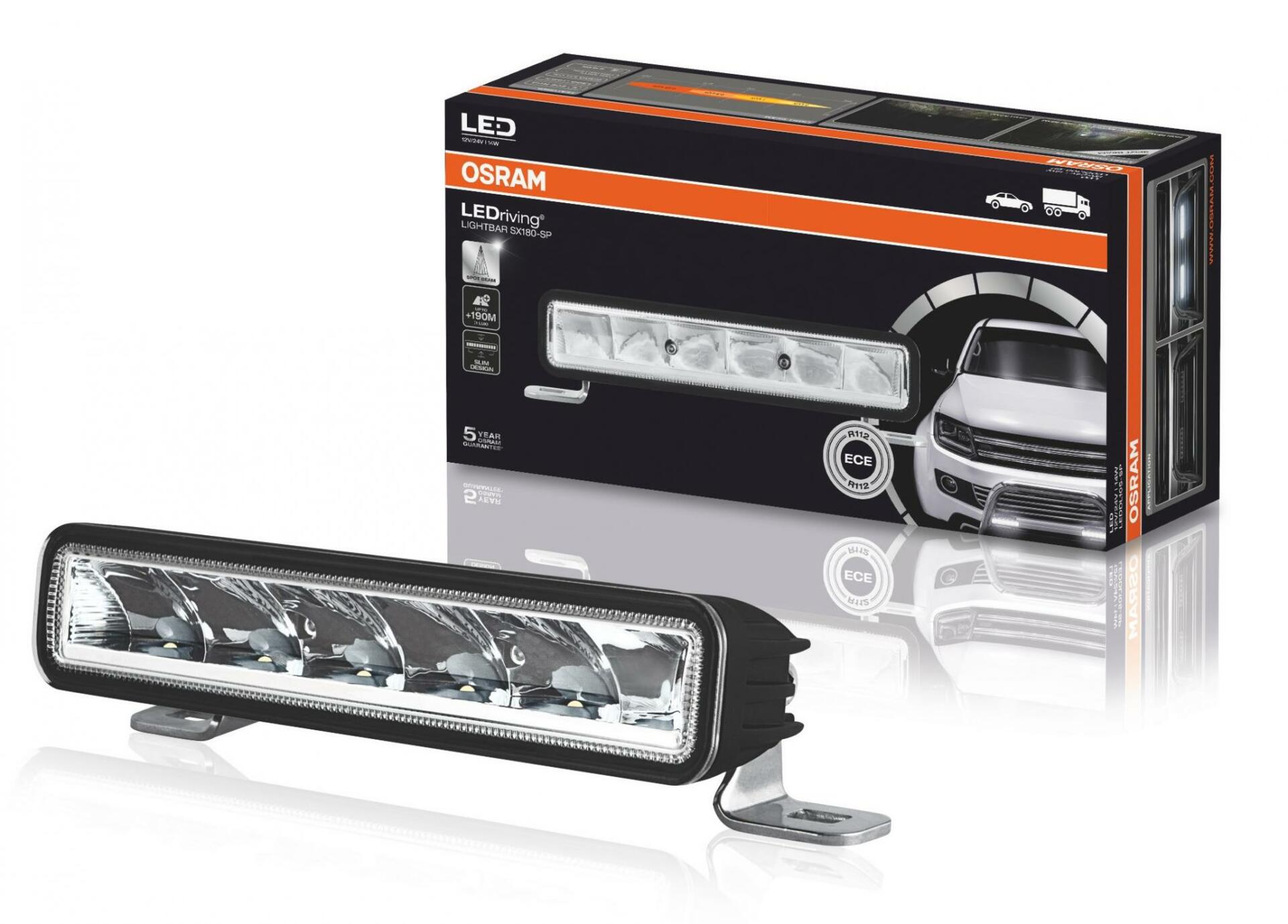 OSRAM LEDriving LIGHTBAR SX180-SP světelná lišta 1ks LEDDL105-SP