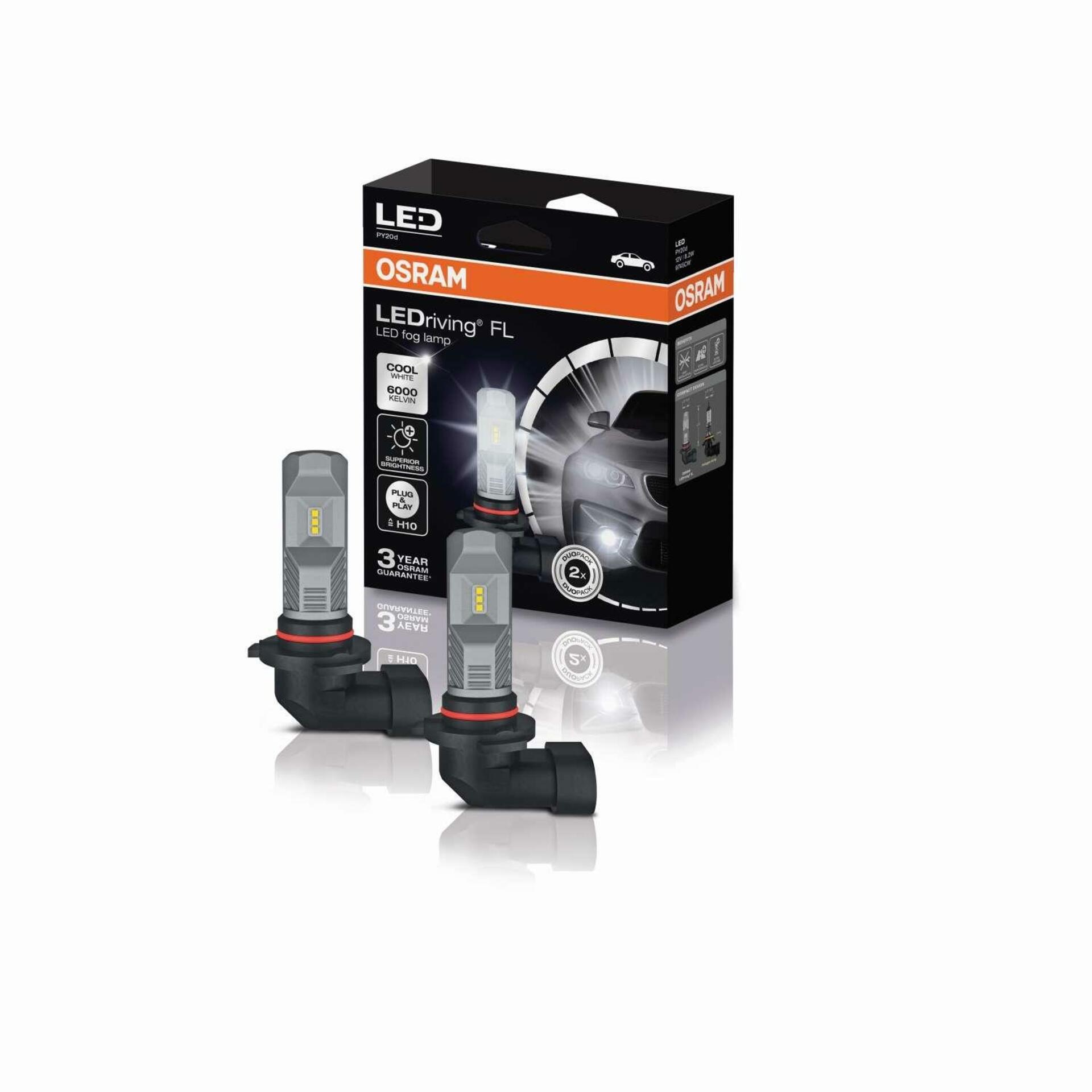 OSRAM LEDRiving FOG LAMP LED mlhovka H10 12V PY20d 9745CW