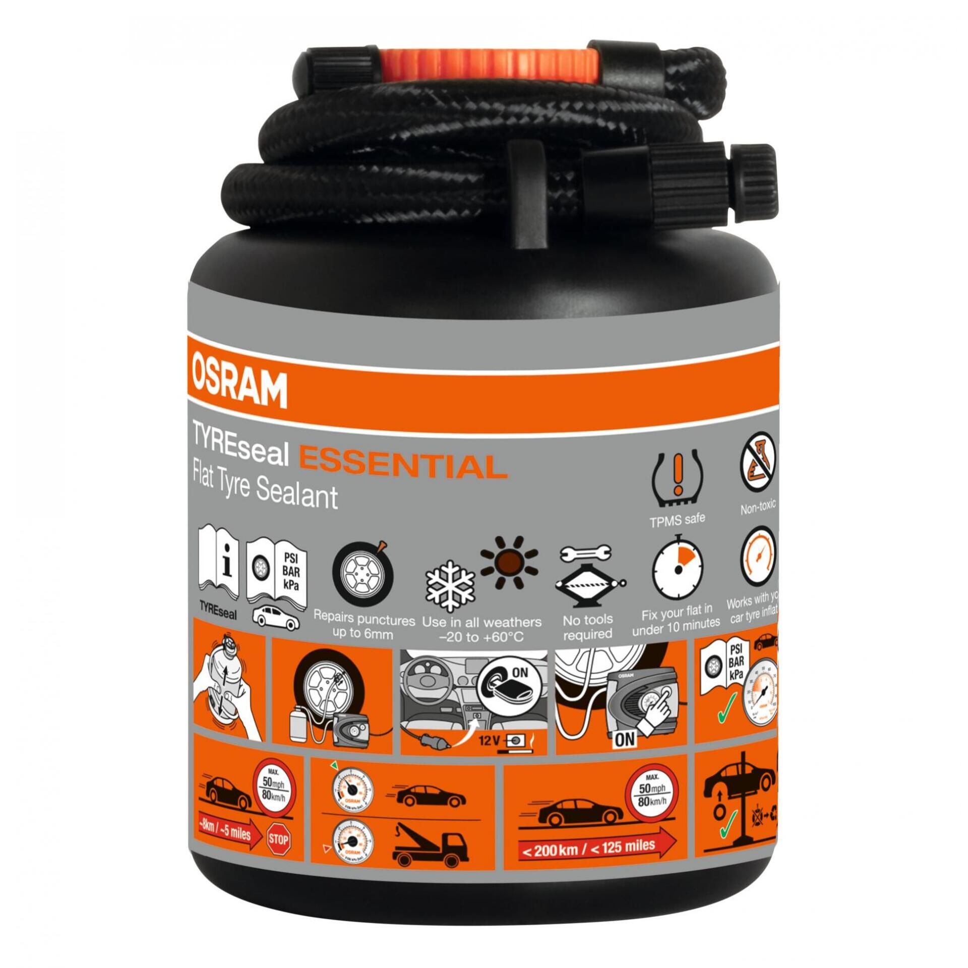 Levně OSRAM TYREseal KIT zatmelení pneumatik 450ml ESSENTIAL 1ks OTS4502ESN