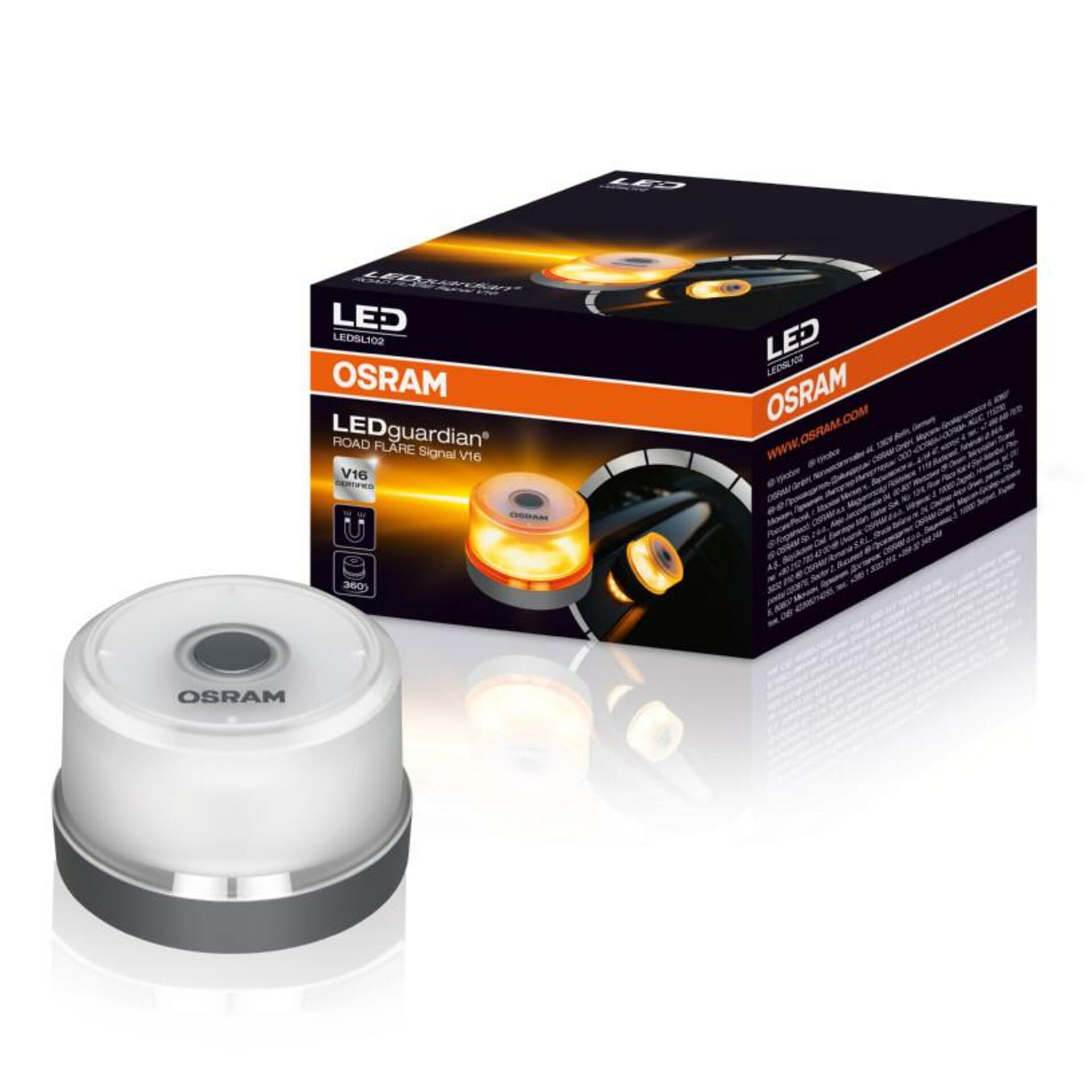 Levně OSRAM LEDGuardianRoad Flare Signal V16 bezpečnostní světlo 1ks LEDSL102