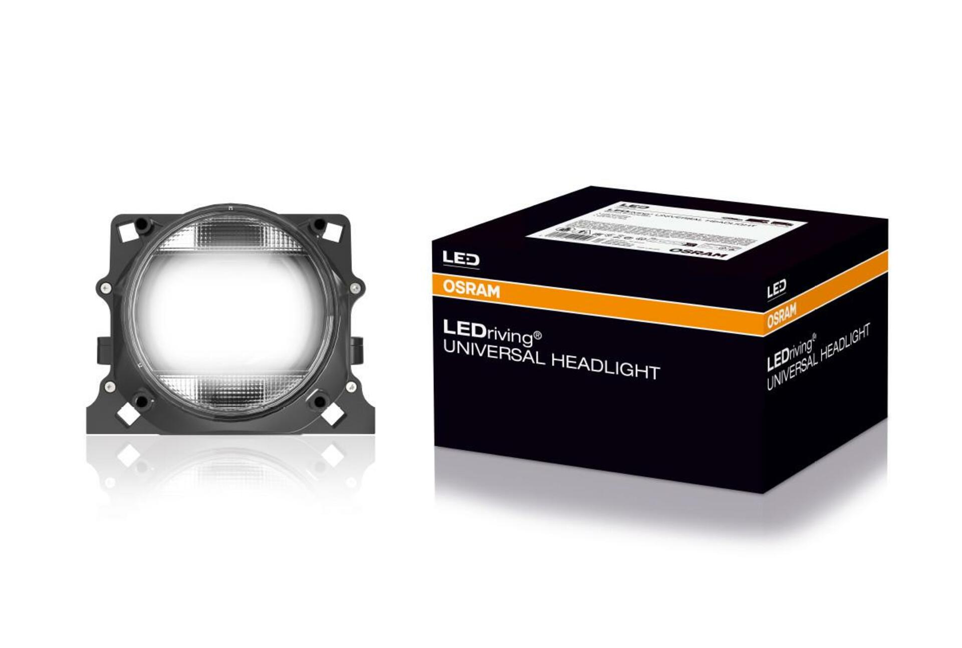 OSRAM LEDriving 12/24V Universal Headlight 5400-6500K LHD Model 103 LEDUHL103