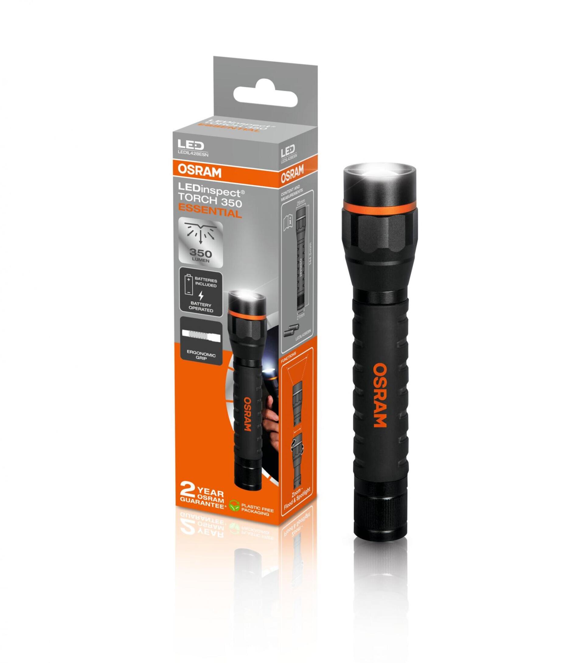 Levně OSRAM LEDinspect TORCH 350 ESSENTIAL 1ks LEDIL428ESN