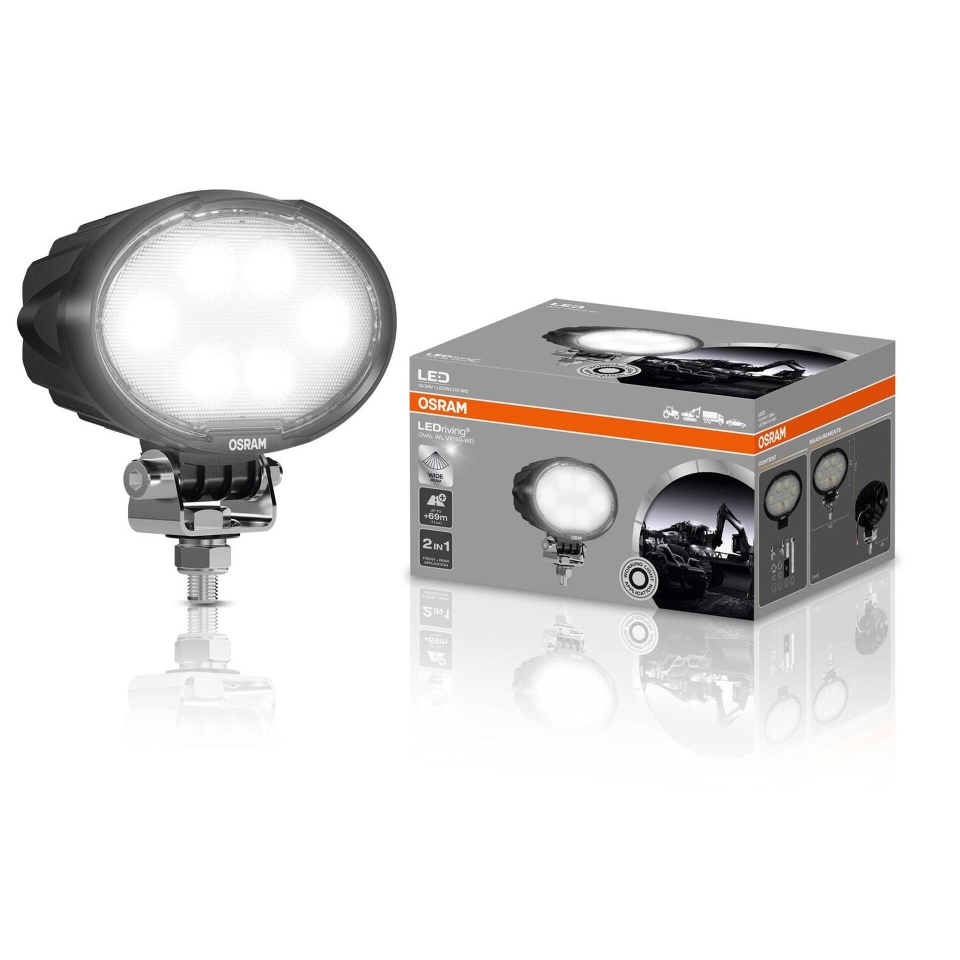 Levně OSRAM LEDriving Oval WL VX150-WD pracovní reflektor 1ks NO ECE LEDWL113-WD