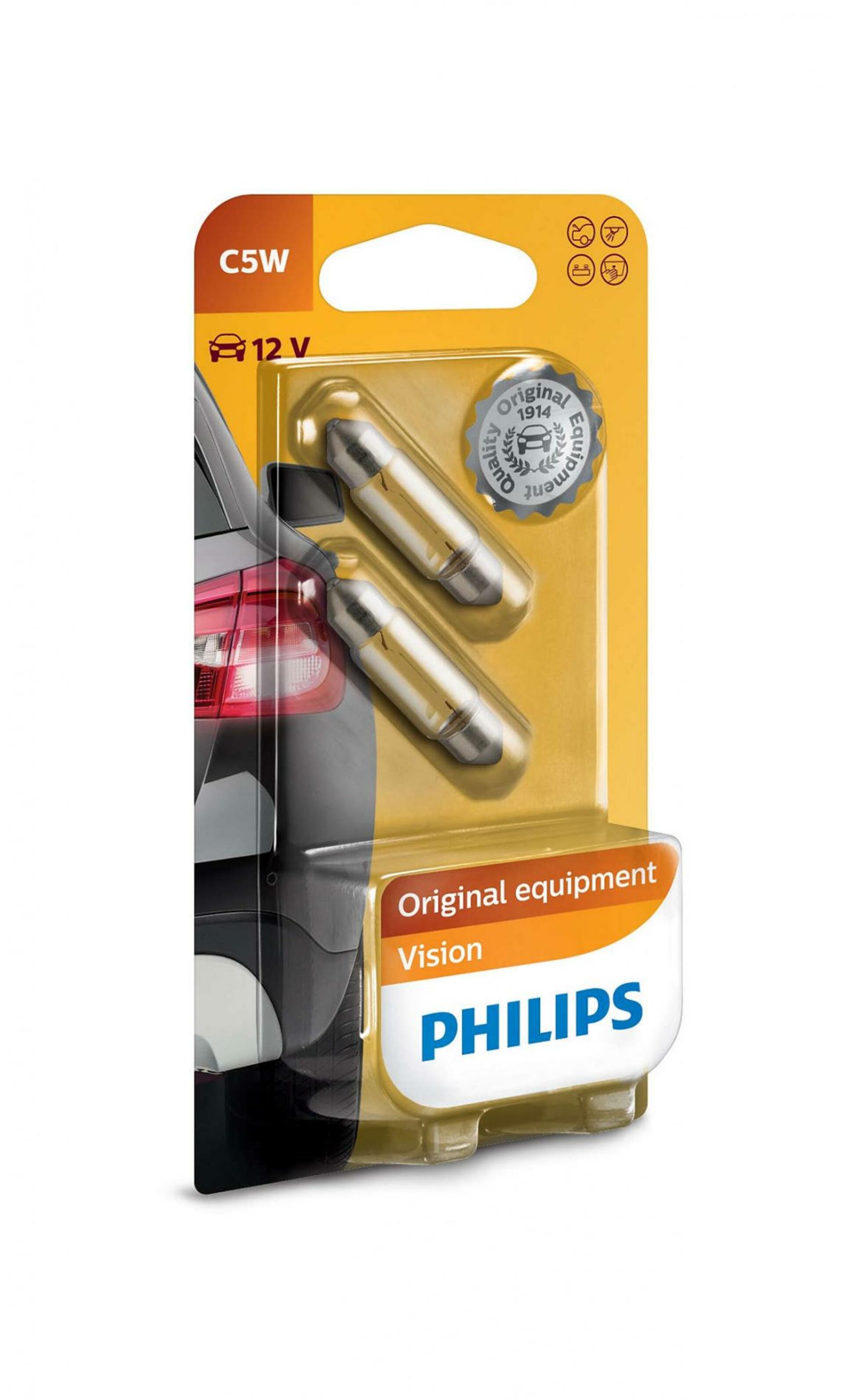 Philips C5W Vision 12V 12844B2