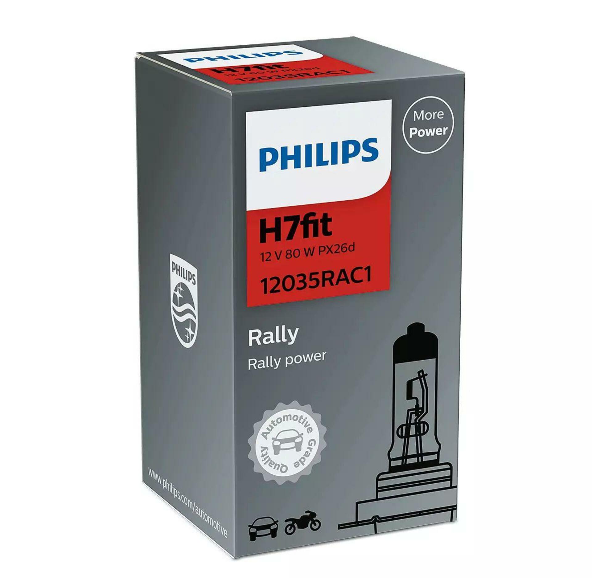Philips H7 12V 80W PX26d Rally