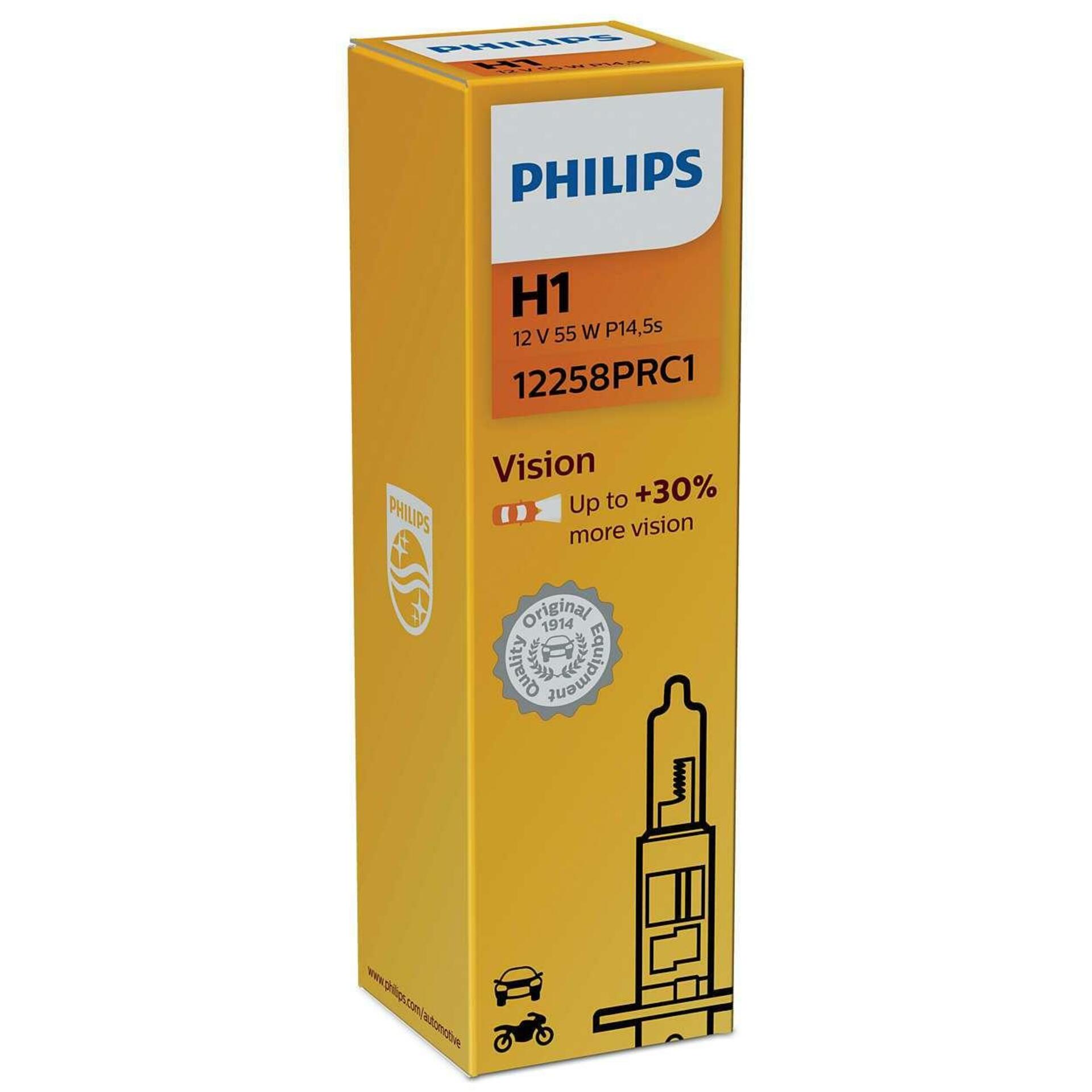 Philips H1 VISION 12V 12258PRC1