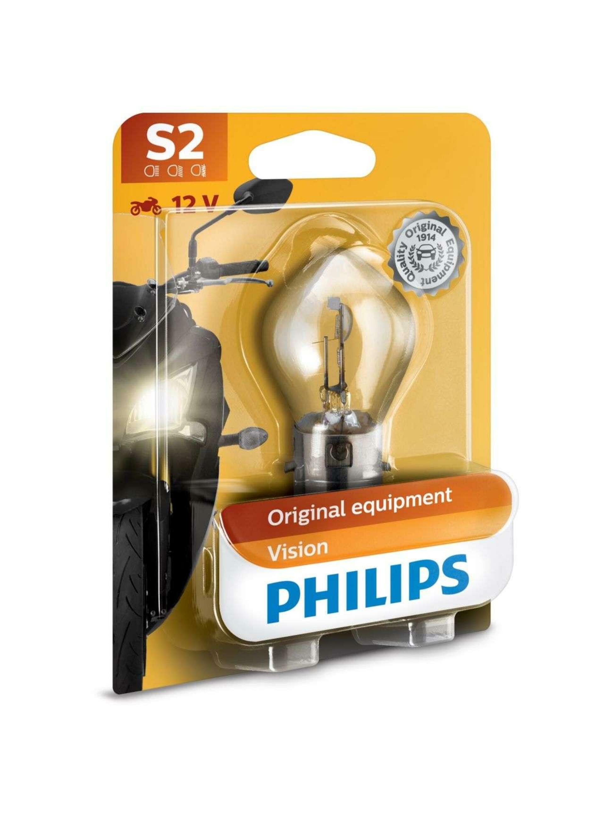 Levně Philips S2 12V 35/35W BA20d BW 12728BW