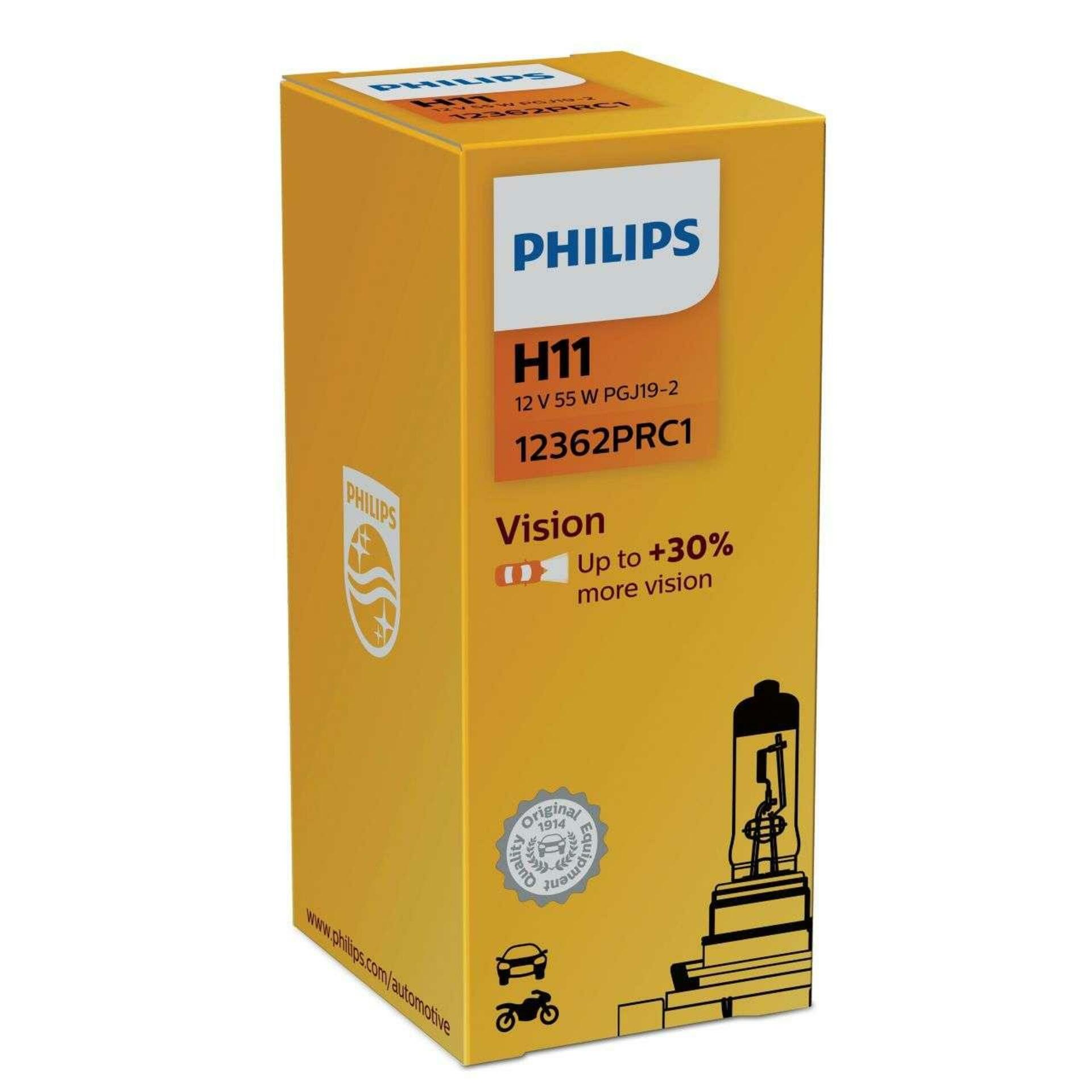 Philips H11 12V PGJ19-2 12362PRC1