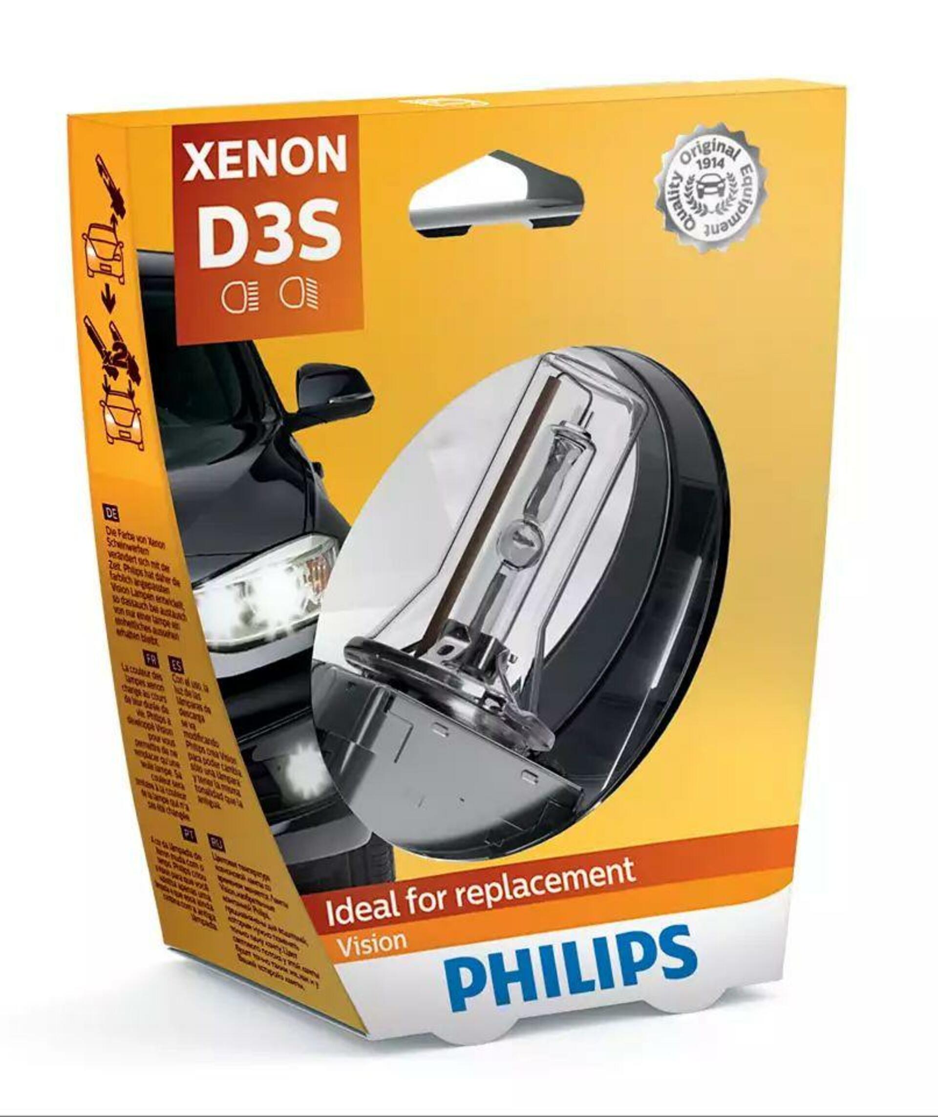 Philips D3S 35W PK32d-5 Xenon Vision 1ks 42403VIS1