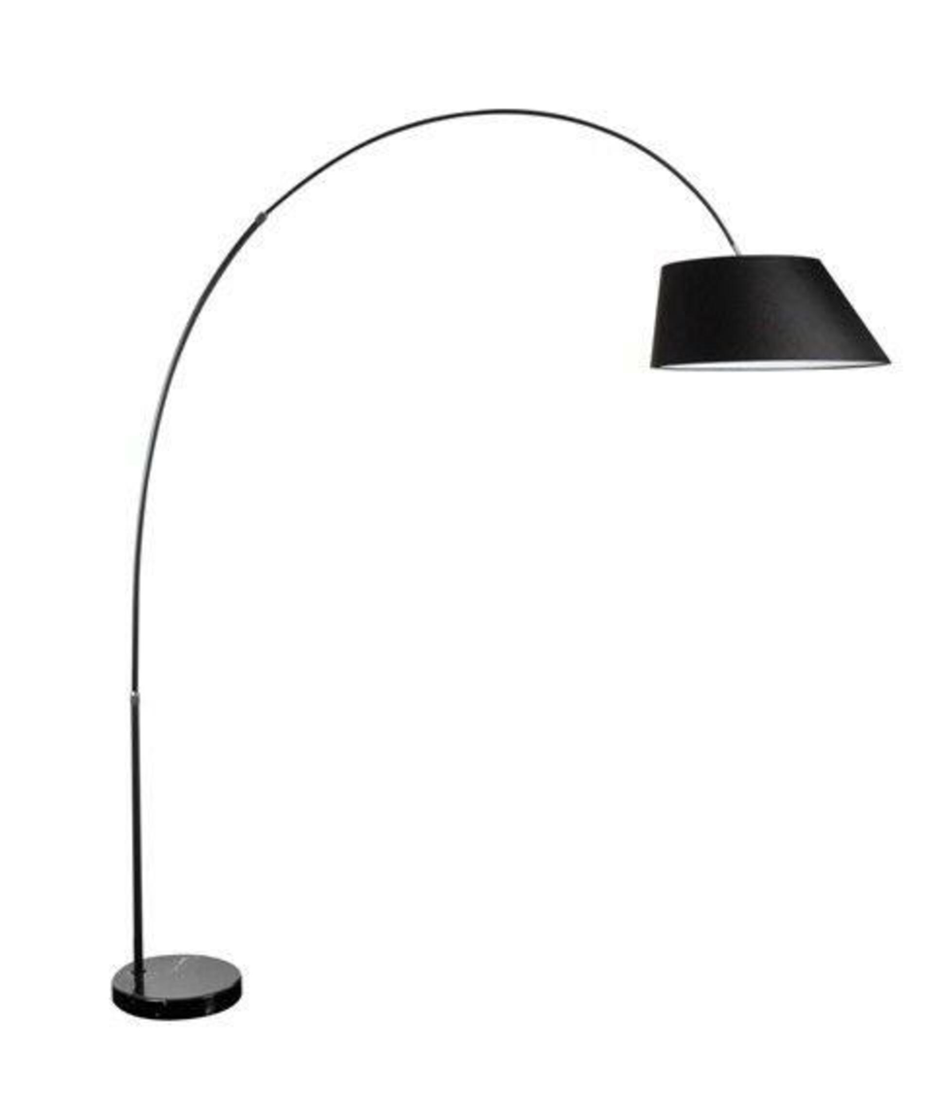 Stojací lampa AZzardo Bard AZ1125 E27 1x60W IP20 černá