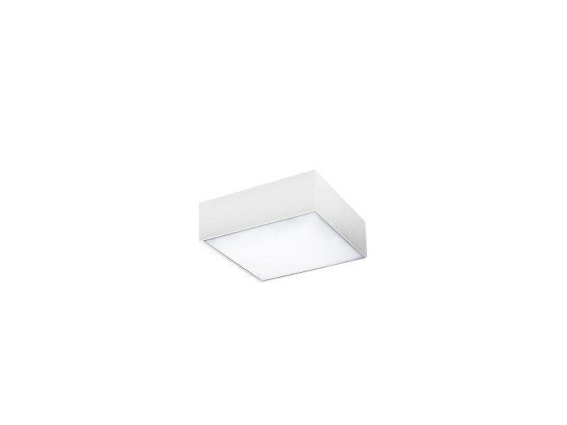 LED Stropní a nástěnné svítidlo AZzardo Monza Square 22 white 3000K AZ2269 20W 1680lm 3000K IP20 22cm hranaté bílé