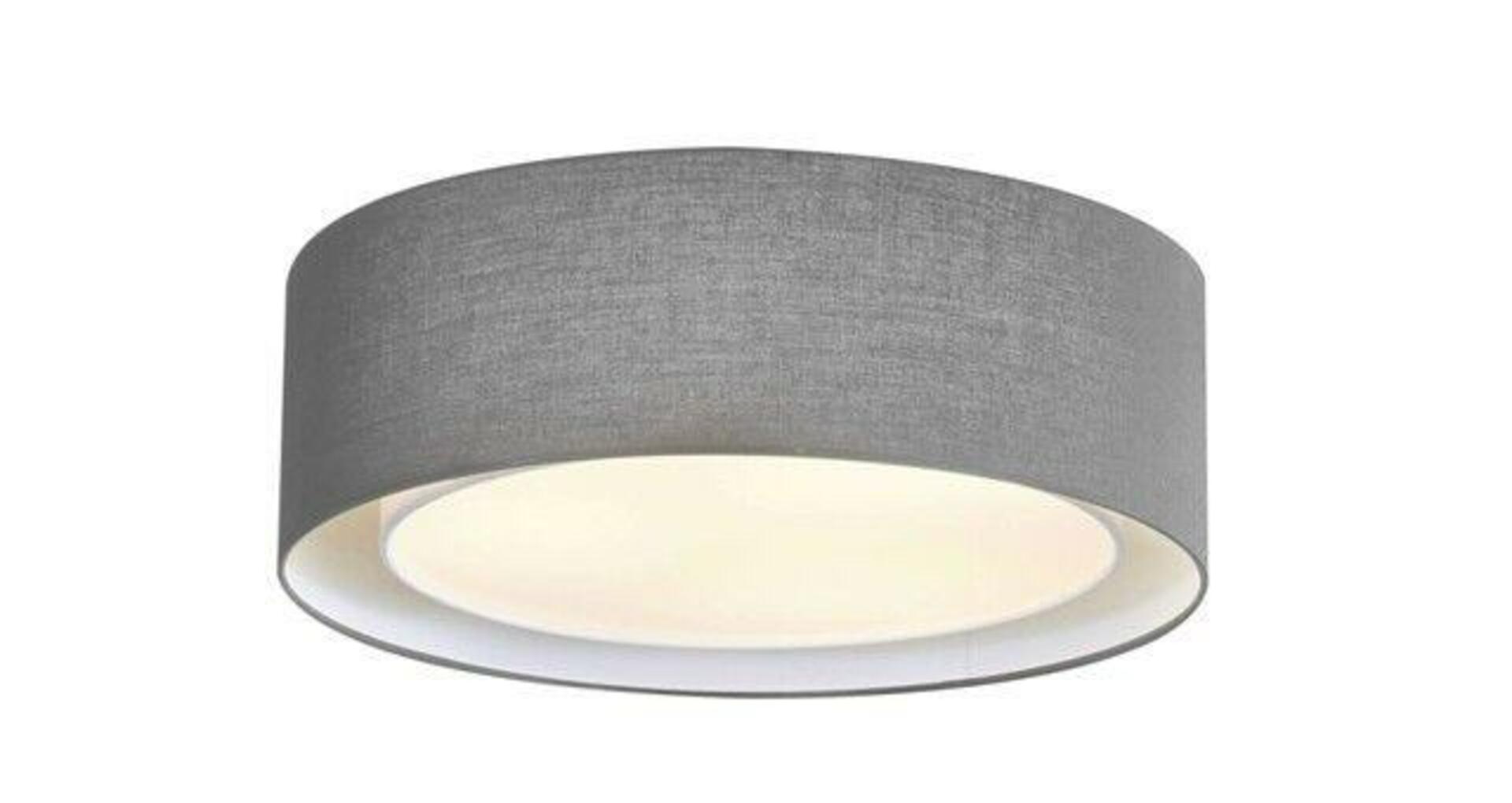 Levně Stropní přisazené svítidlo AZzardo Milo grey AZ2319 E27 3x60W IP20 50cm šedé