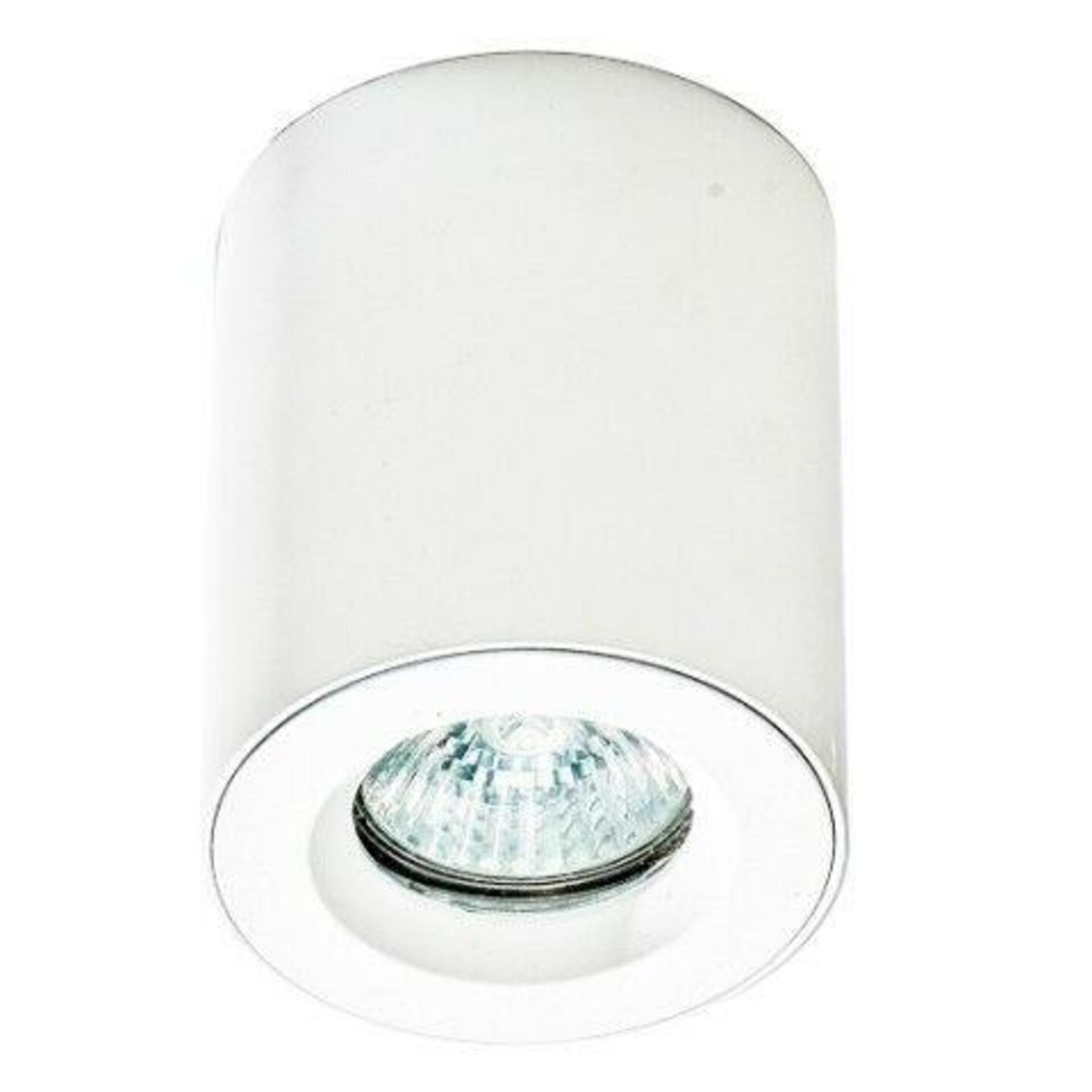 Koupelnové stropní bodové přisazené svítidlo AZzardo Aro white AZ2559 GU10 1x40W IP54 bílé