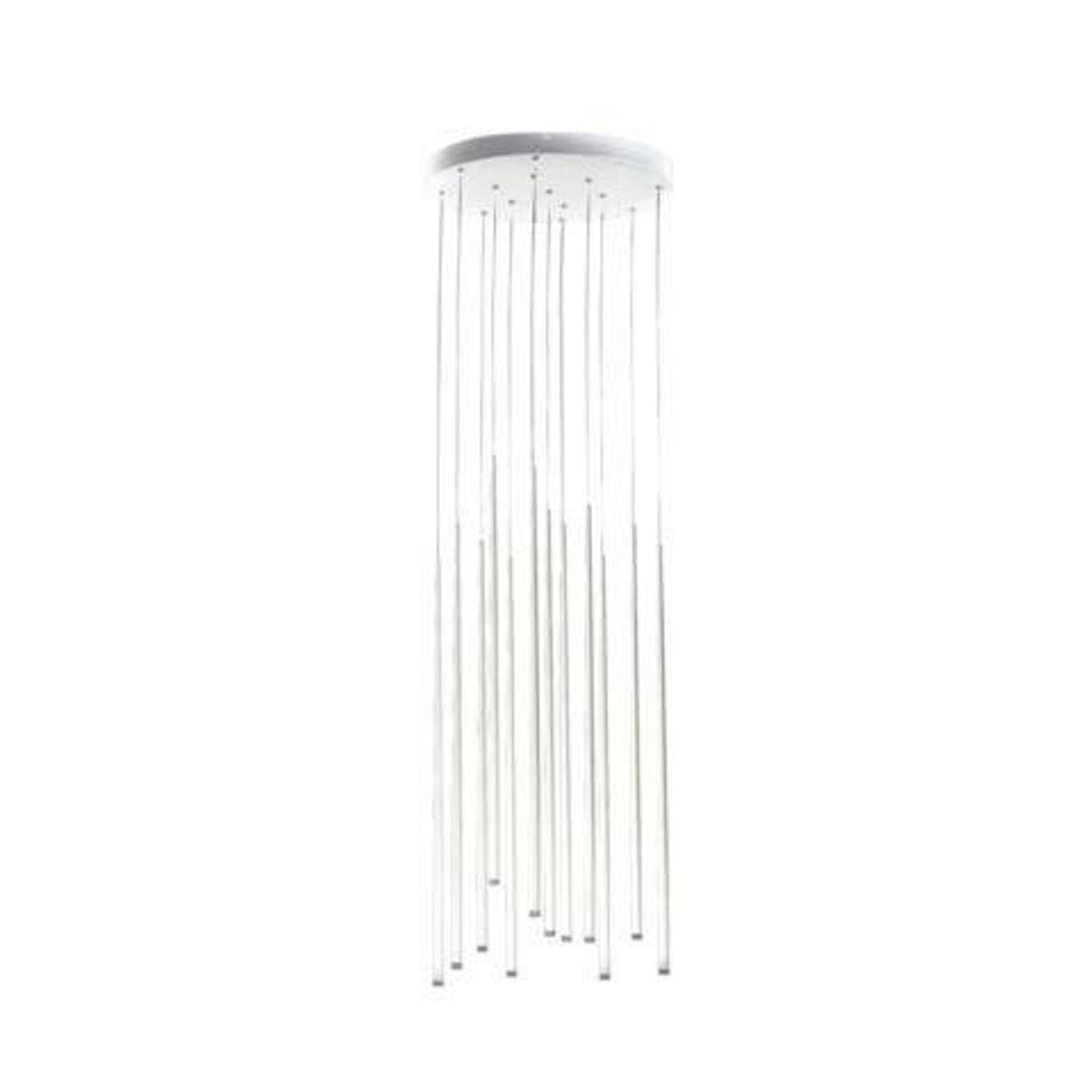 LED Závěsné svítidlo AZzardo Louise 12 white AZ3421 36W 2400lm 3000K IP20 45cm bílé