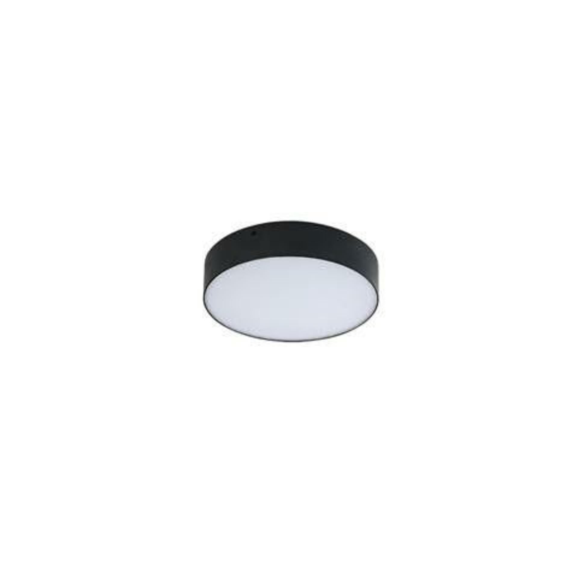 LED Stropní přisazené svítidlo AZzardo Monza II R 30 4000K black AZ3796 36W 3500lm 4000K IP20 30cm černé stmívatelné