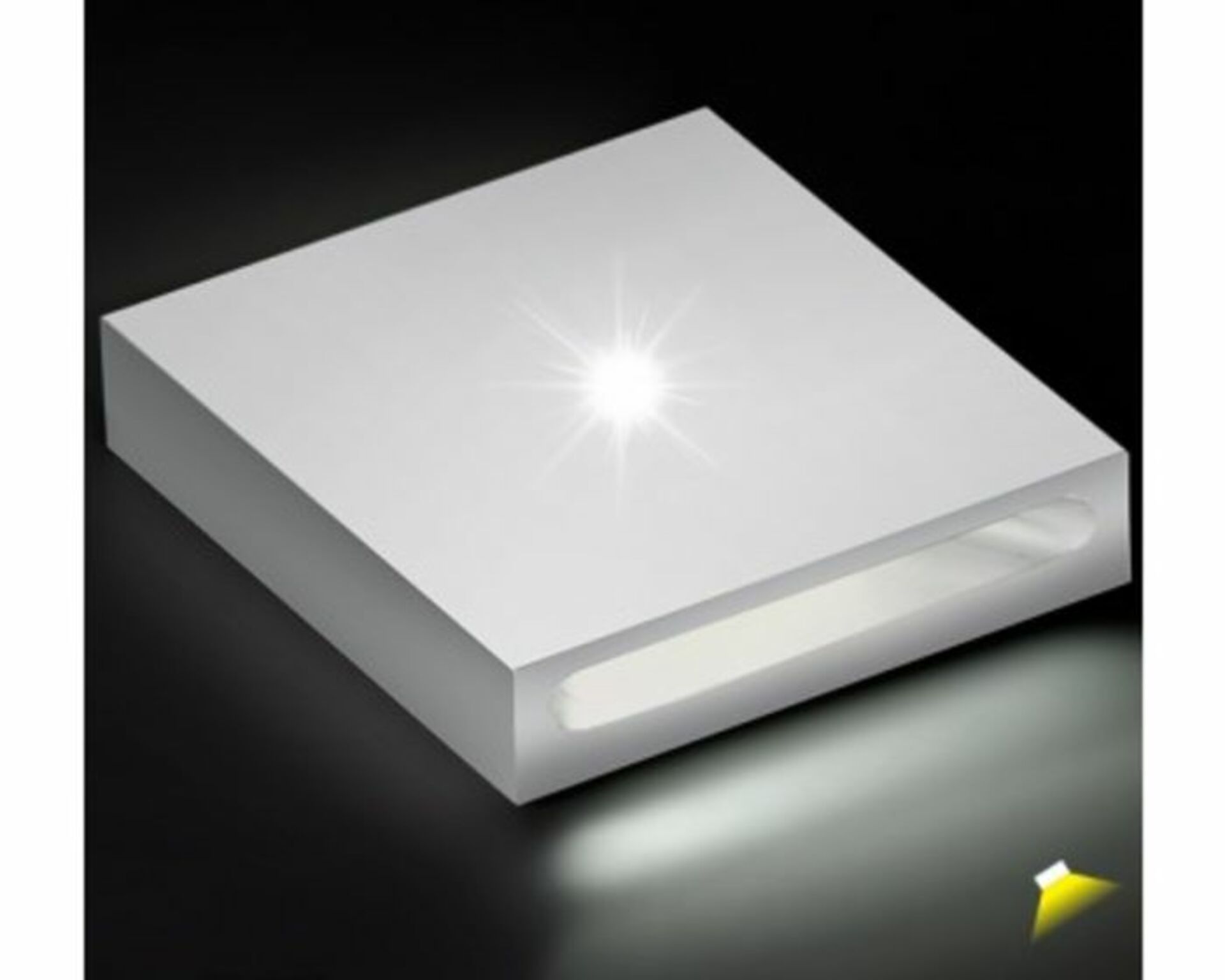 Levně BPM Dekorativní LED svítidlo Chip matná bílá 1ks 1W 8026