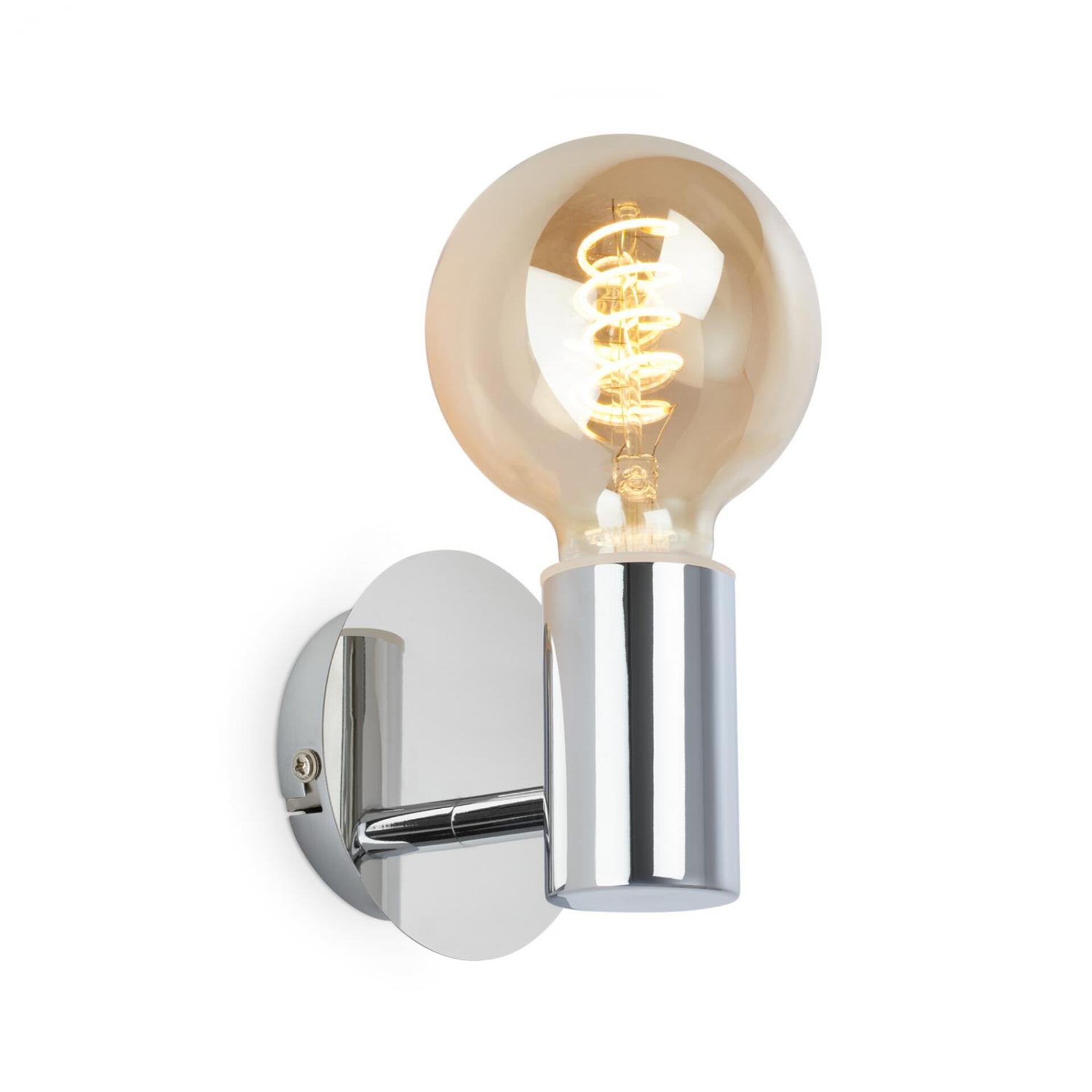 Levně BRILONER Nástěnné svítidlo 10 cm 1x E27 max. 10 W chrom 2115018
