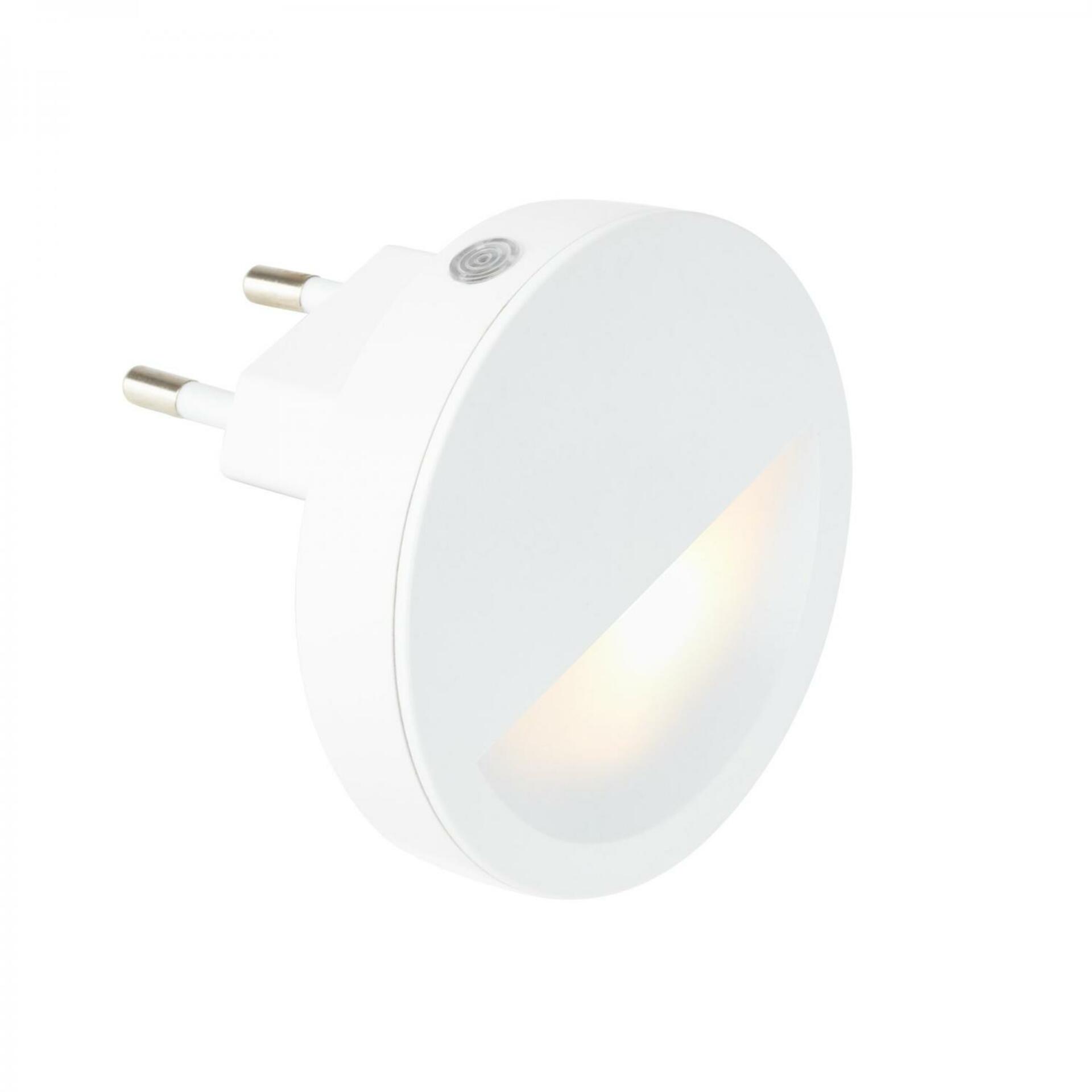 Levně BRILONER LED senzor světlo do zásuvky, 6,5 cm, LED modul, 30lm, bílé BRI 2186016