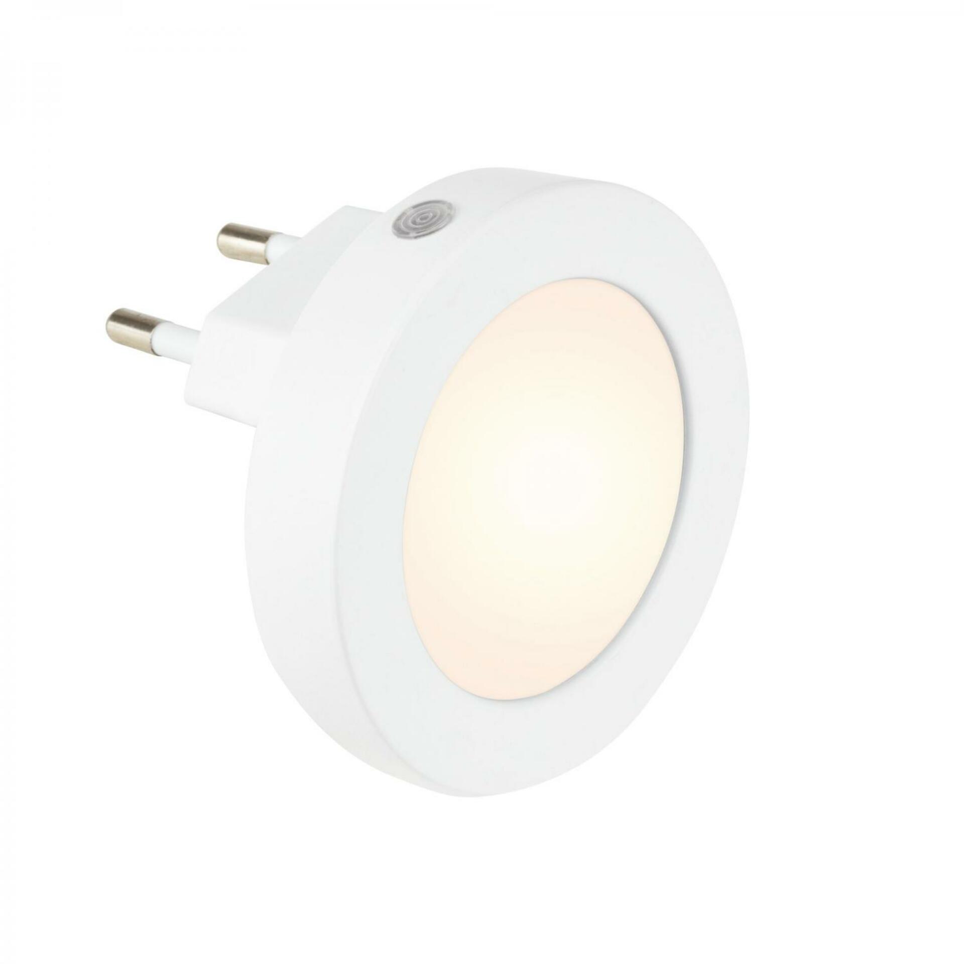 Levně BRILONER LED senzor noční světlo, 6,5 cm, LED modul, 0,5W, 30lm, bílé BRI 2188016