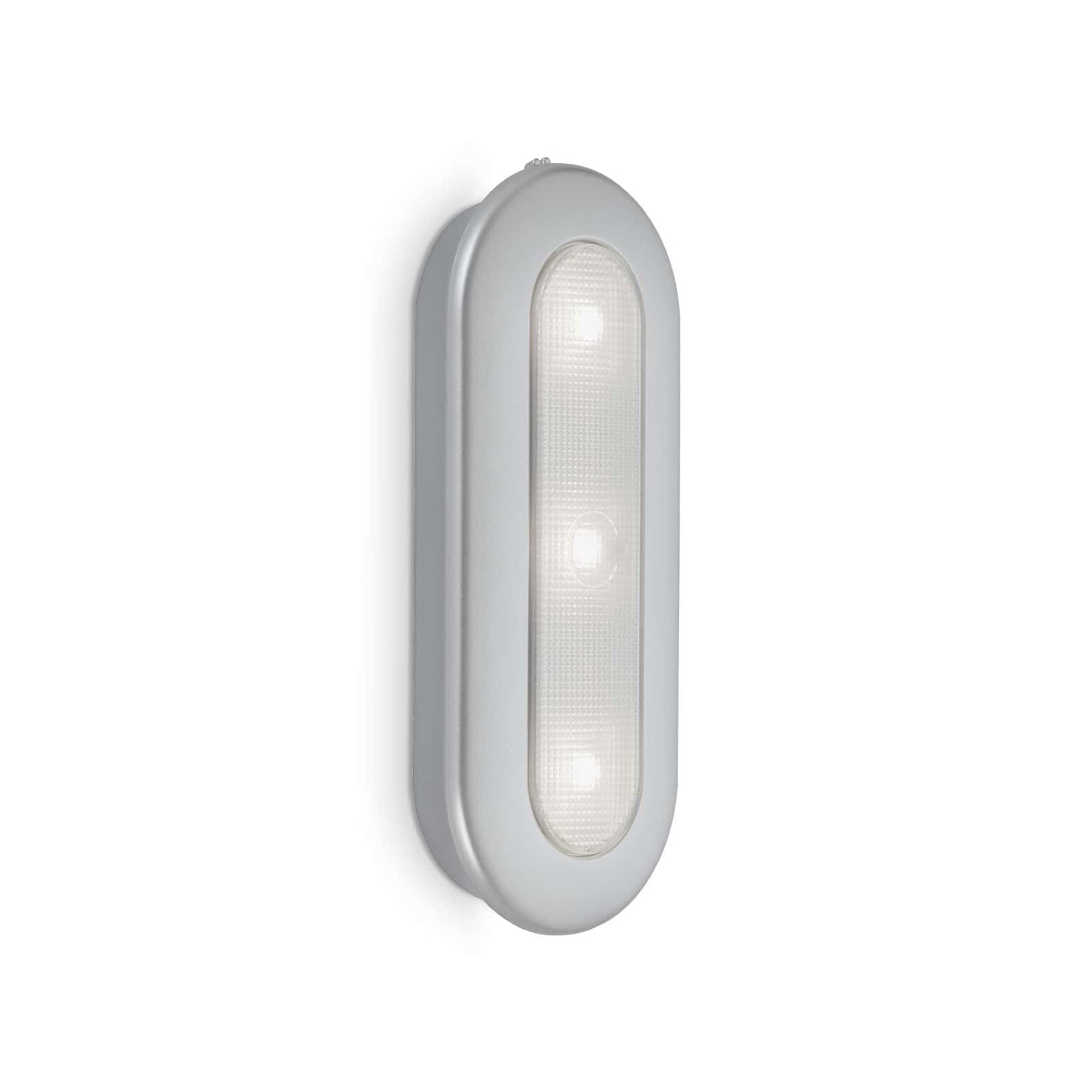 Levně BRILONER LED Lero Indoor 15,2 cm 0,4W 68lm stříbrná BRI 2280-014