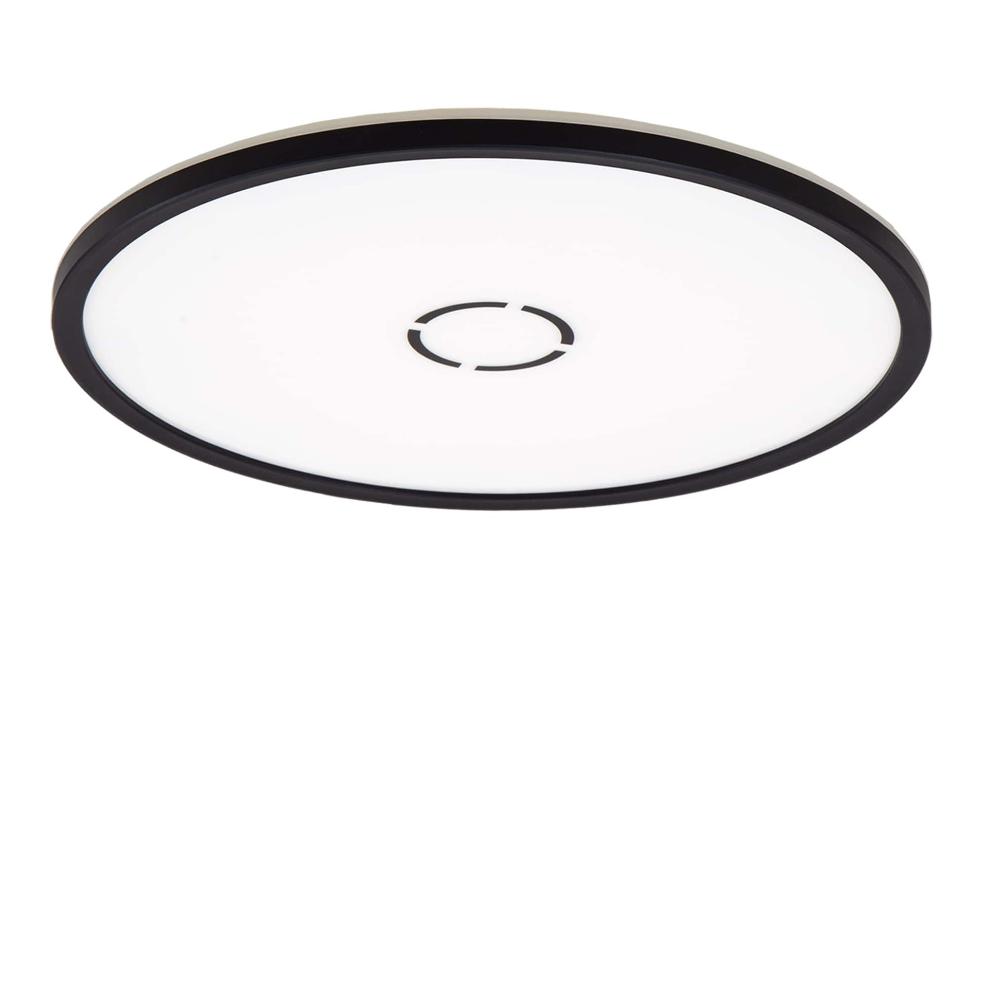 BRILONER Slim svítidlo LED panel, pr. 42 cm, 3000 lm, 22 W, černá BRI 3392-015