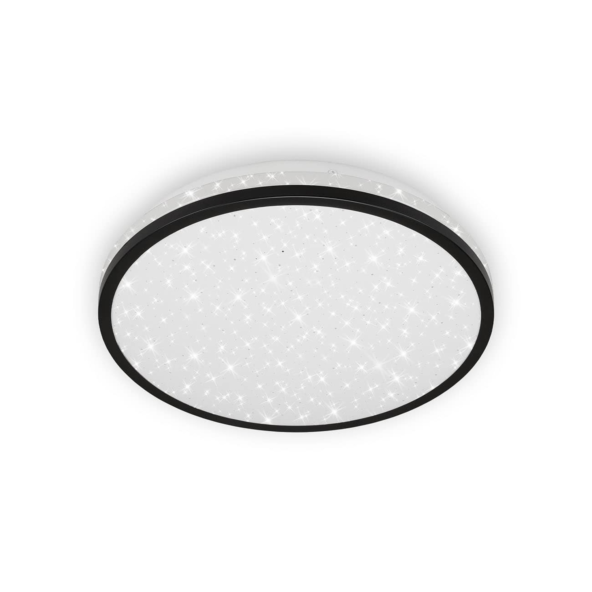 BRILONER LED stropní svítidlo hvězdné nebe, pr. 28 cm, 12 W, černá BRI 3403-015