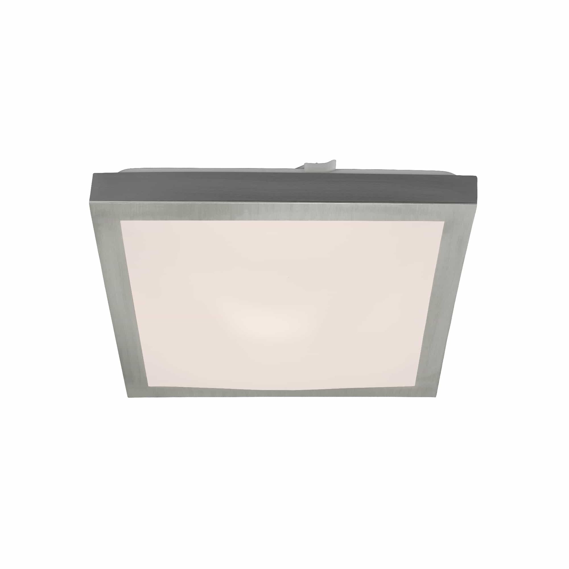 BRILONER LED stropní svítidlo, 27 cm, 12 W, bílé-matný nikl BRI 3502-012