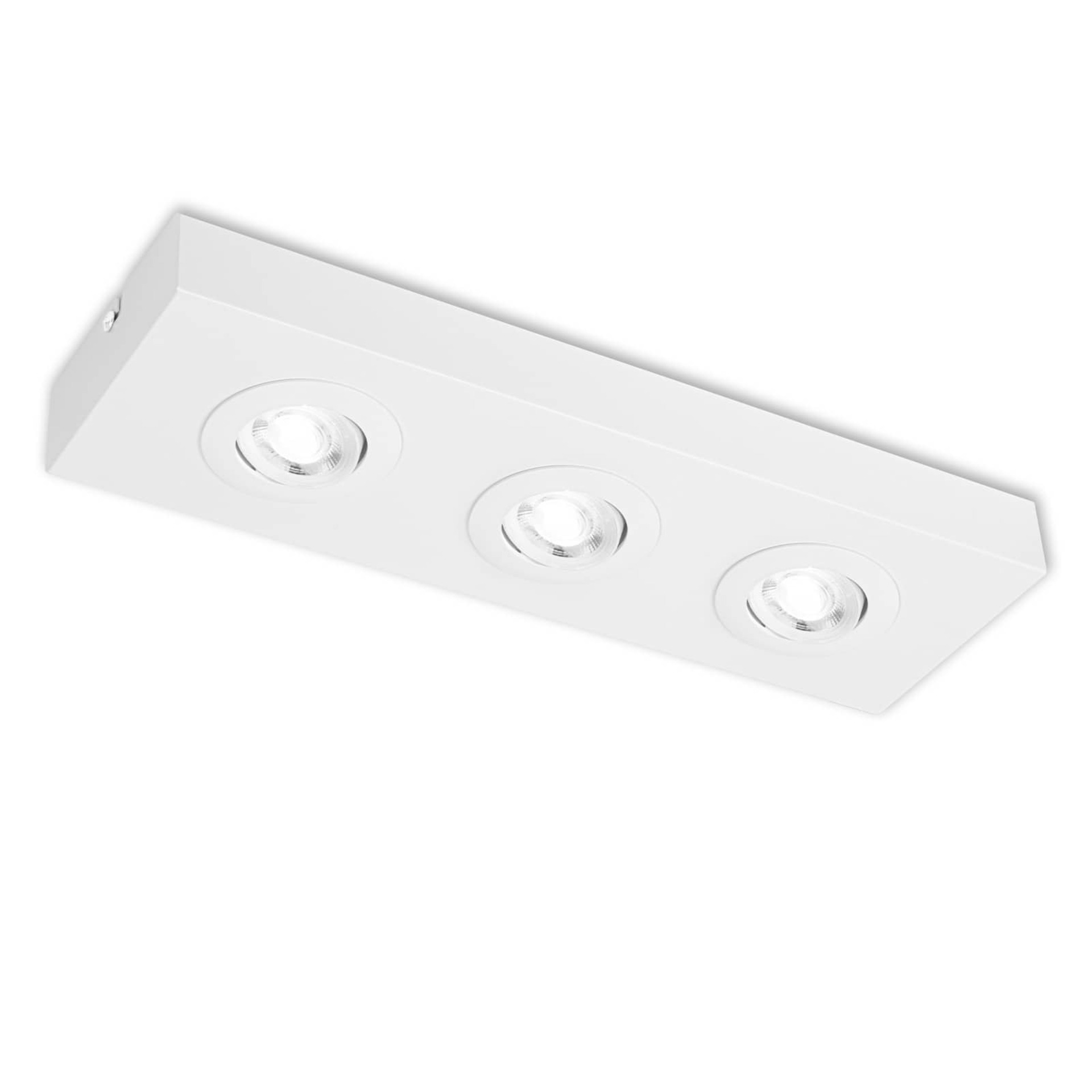 BRILONER CTS LED stropní svítidlo, 38,5 cm, 4W, 460lm, bílé BRI 3996036