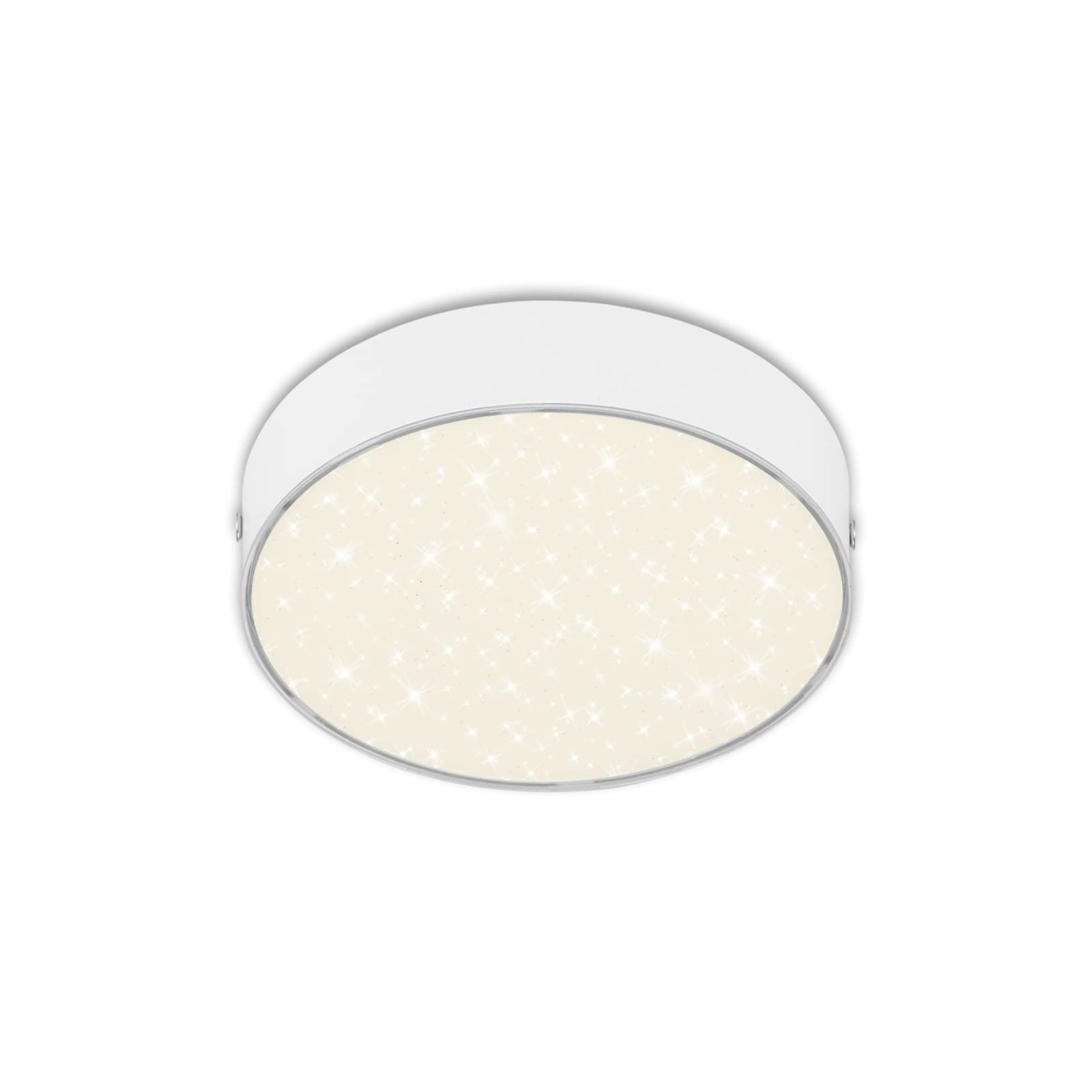 BRILONER LED stropní svítidlo hvězdné nebe, pr. 15,7 cm, 11 W, bílé BRI 7072-416