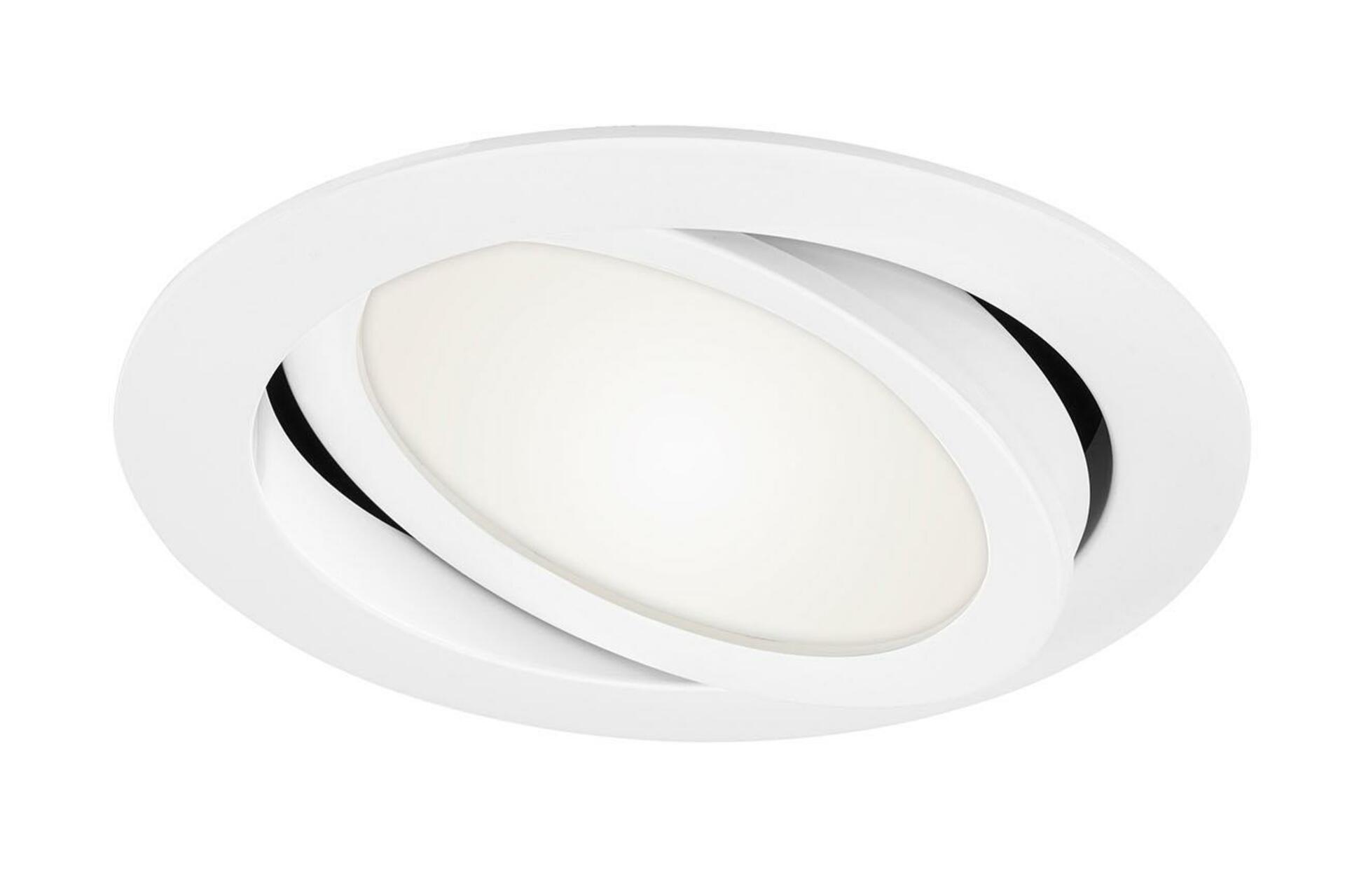 BRILONER LED vestavné svítidlo, pr. 14 cm, 9 W, bílé BRI 7116-416