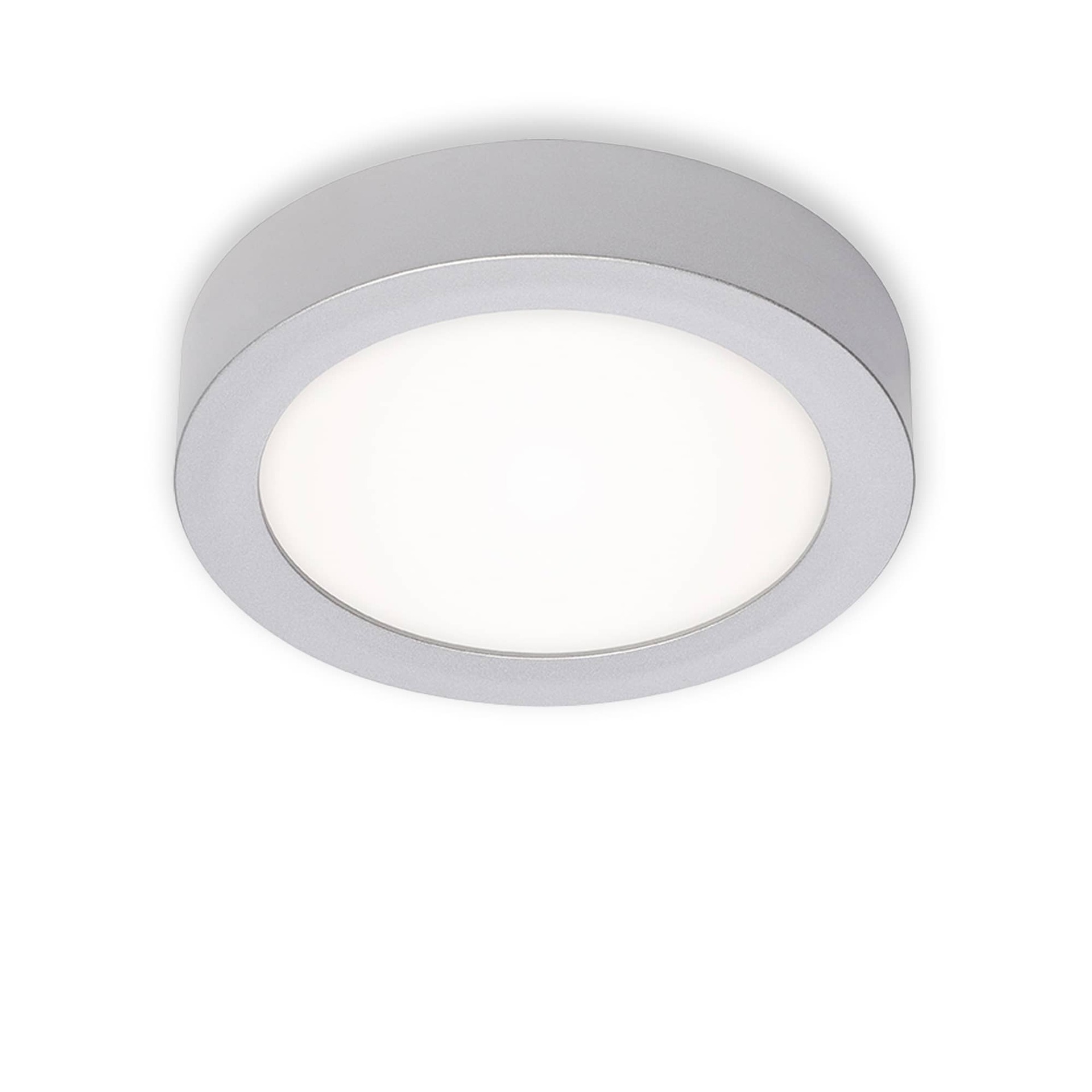 BRILONER LED stropní svítidlo, pr. 17 cm, 11 W, matný chrom, 4000 K BRI 7122-414