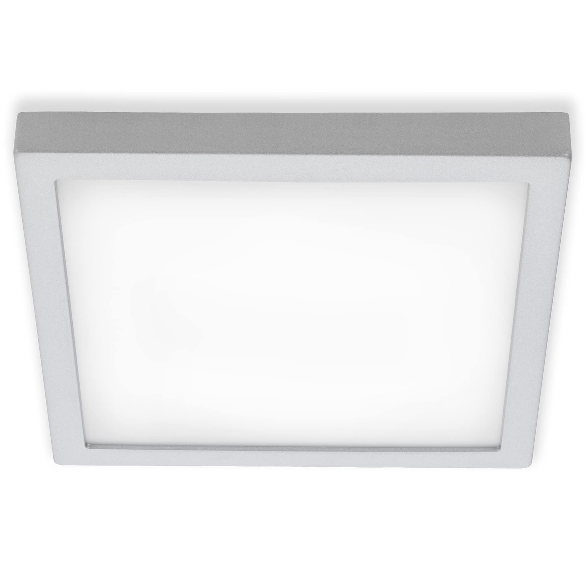 BRILONER LED stropní svítidlo, 30 cm, 21 W, matný chrom BRI 7142-414