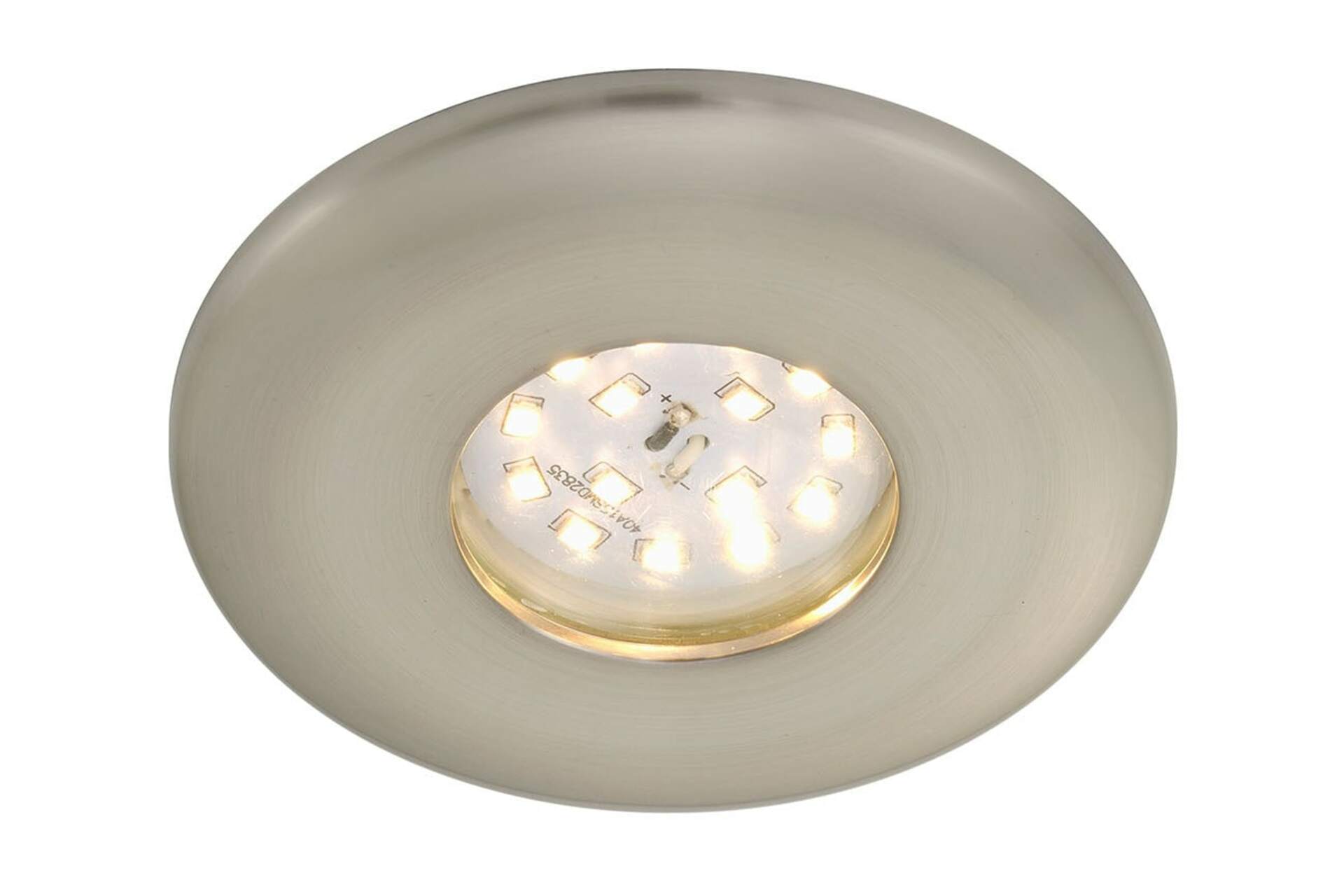 BRILONER LED vestavné svítidlo, pr. 9,3 cm, 5 W, matný nikl BRI 7227-012