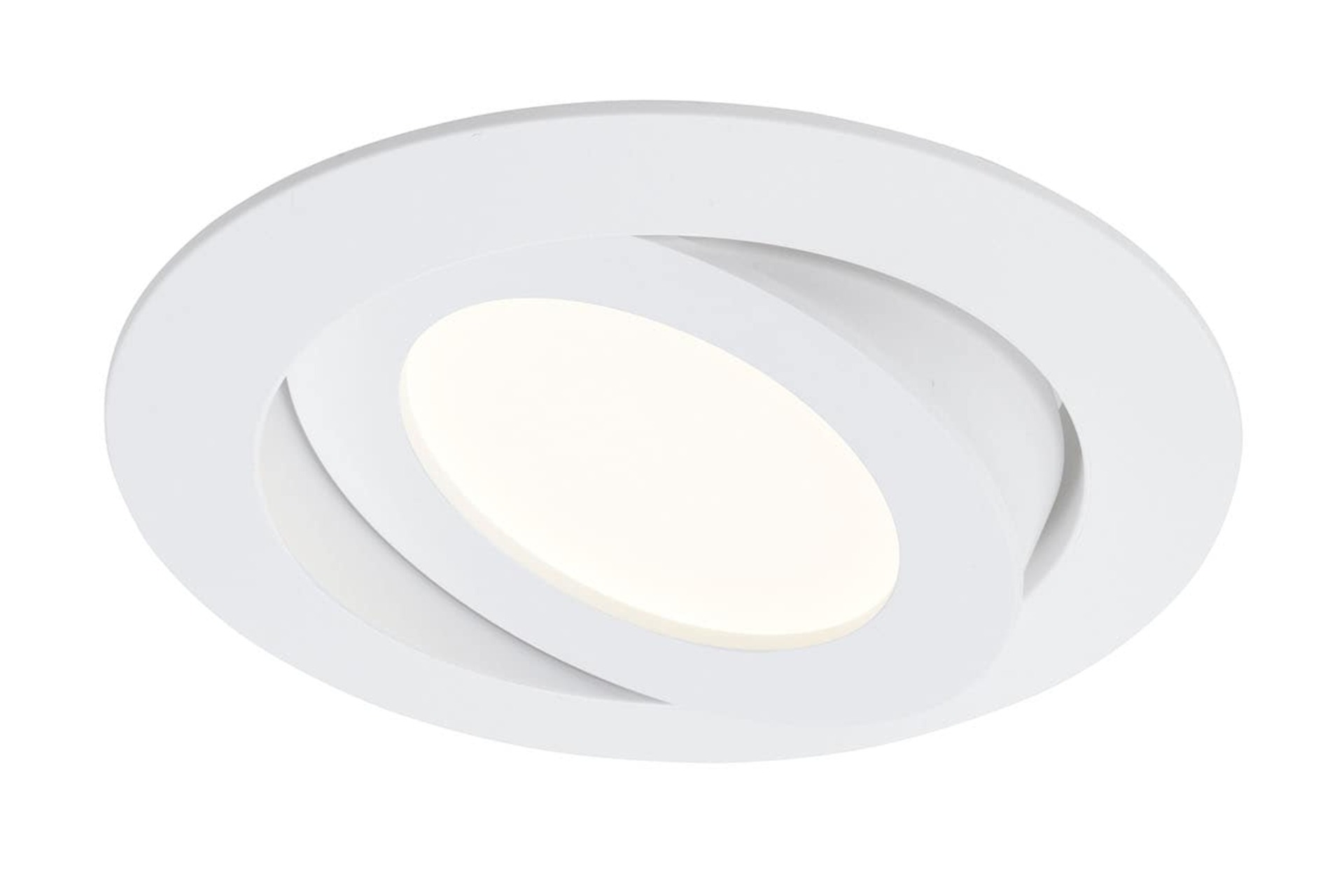 BRILONER LED vestavné svítidlo, pr. 10,6 cm, 6 W, bílé BRI 7283-016