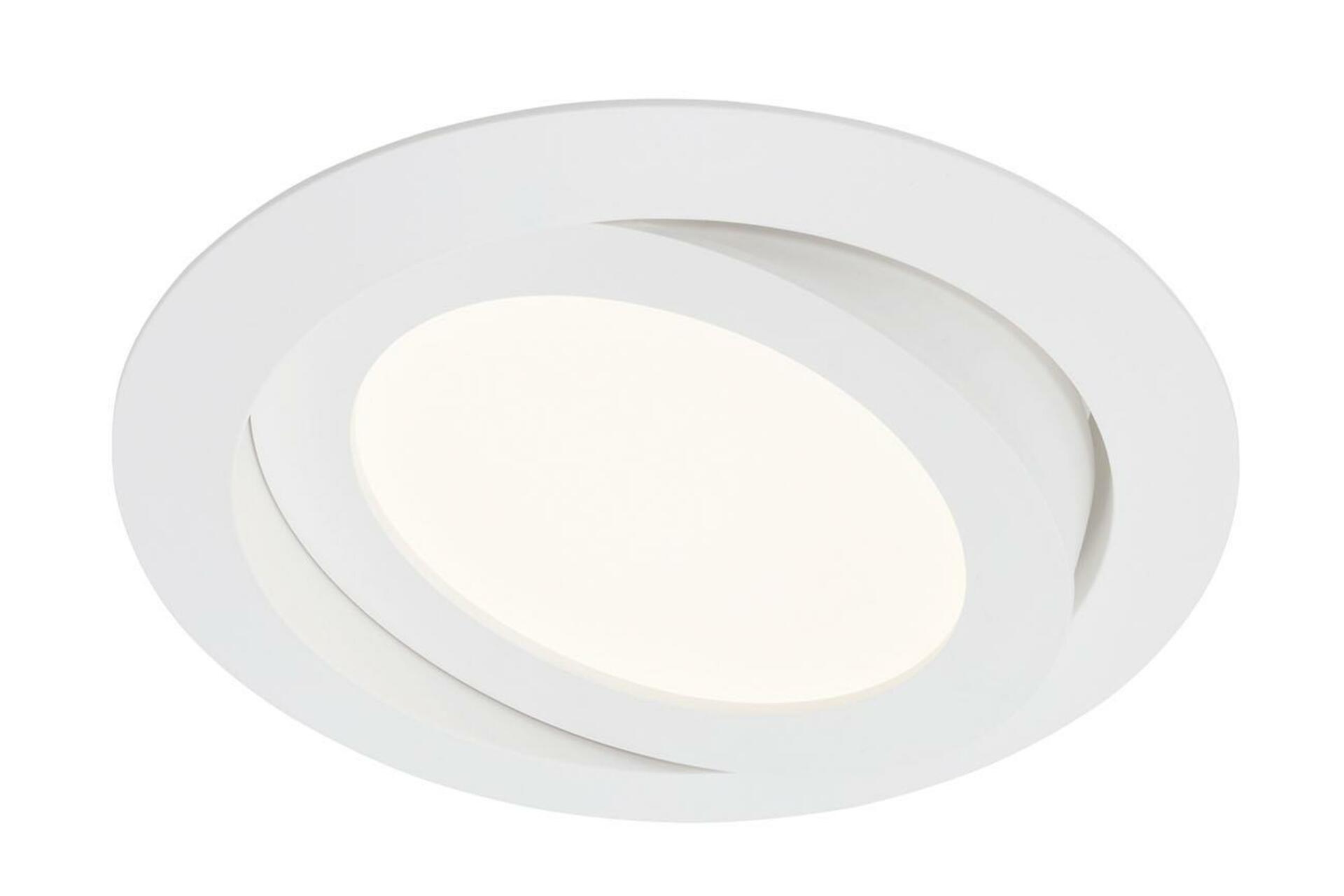 BRILONER LED vestavné svítidlo, pr. 14 cm, 6,4 W, bílé BRI 7285-016