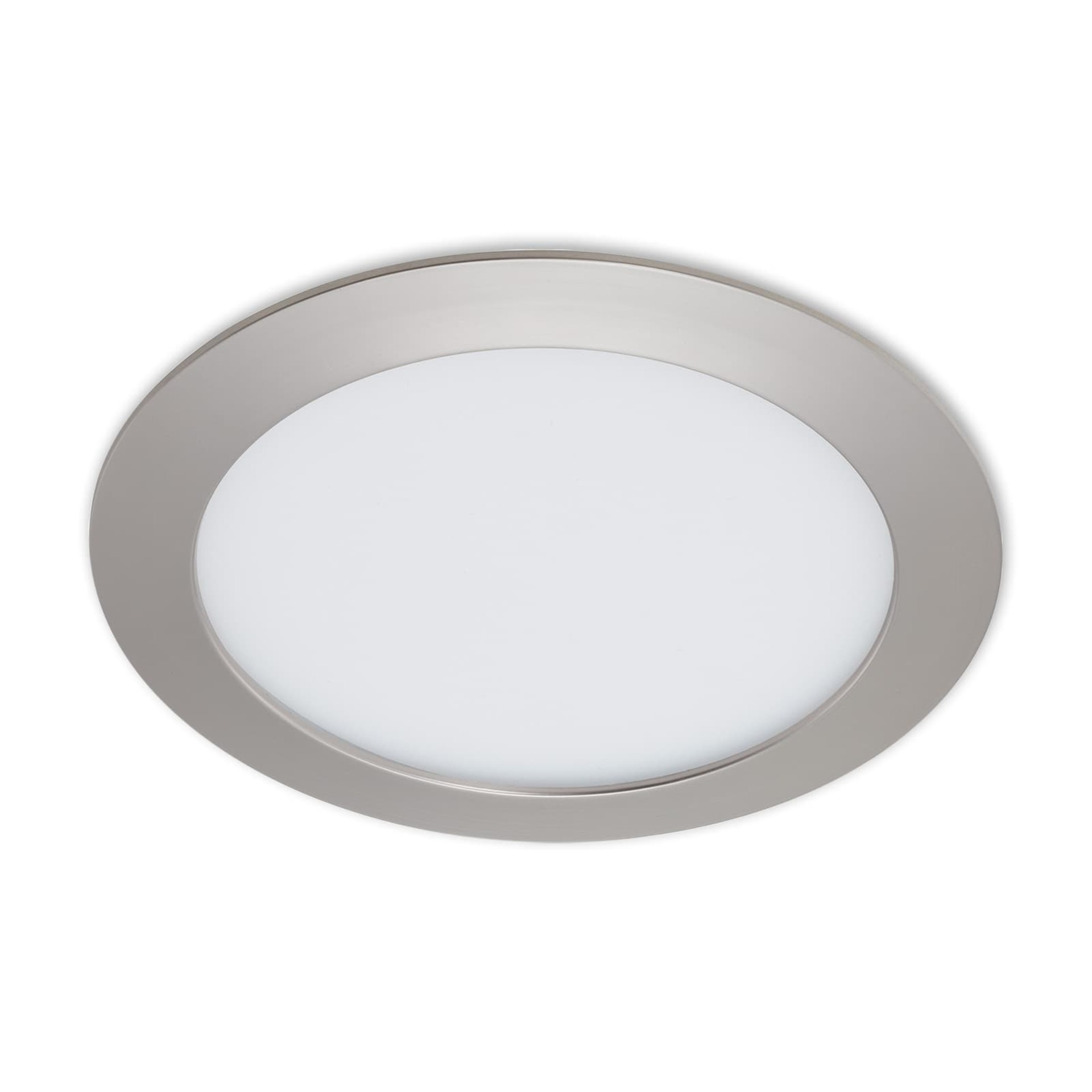 BRILONER LED vestavné svítidlo, pr. 17 cm, 12 W, matný nikl IP44 BRI 7286-012