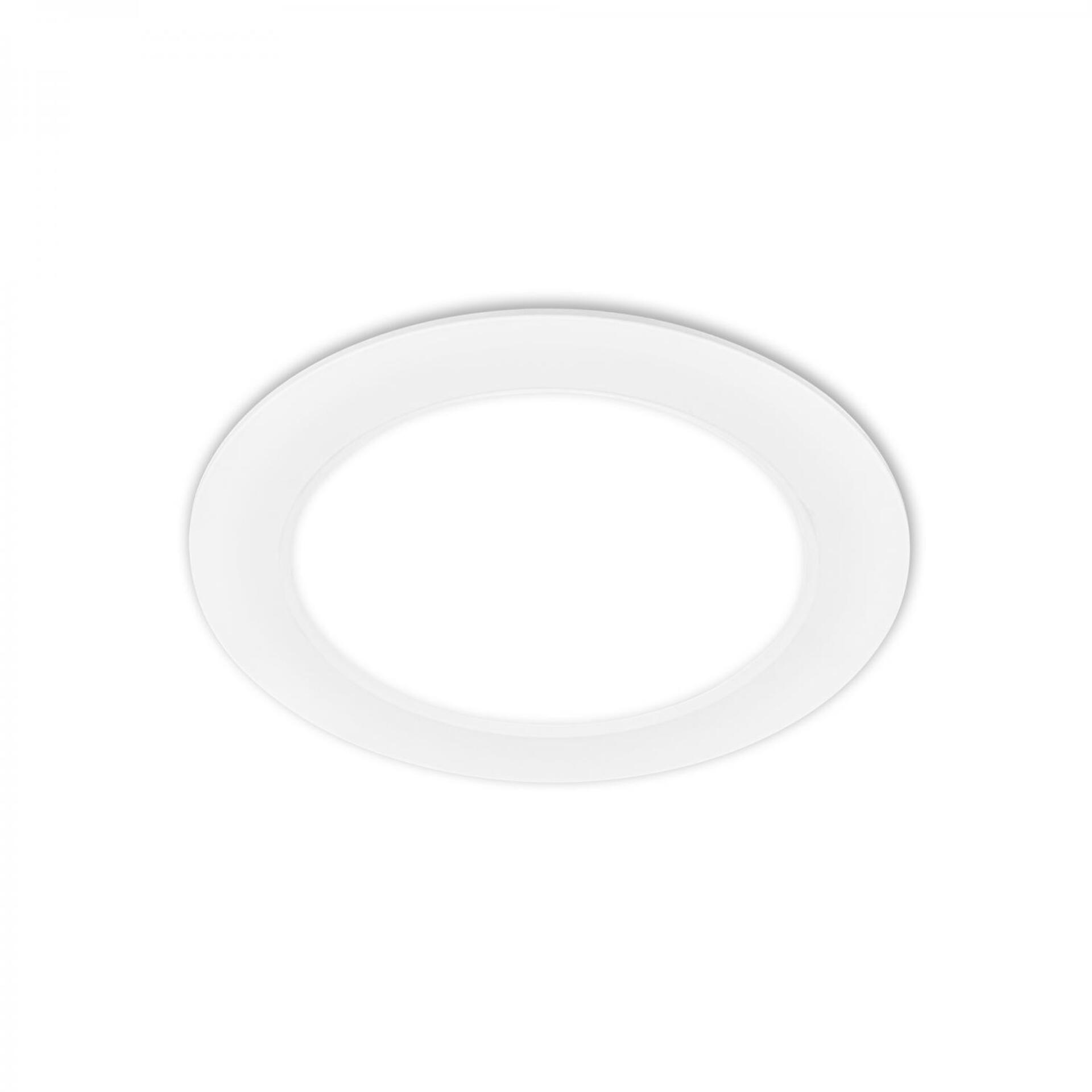 Levně BRILONER LED vestavné bodové svítidlo – pr. 170mm, ploché, 12W, 230V, neutrální bílá, bílé 7994016