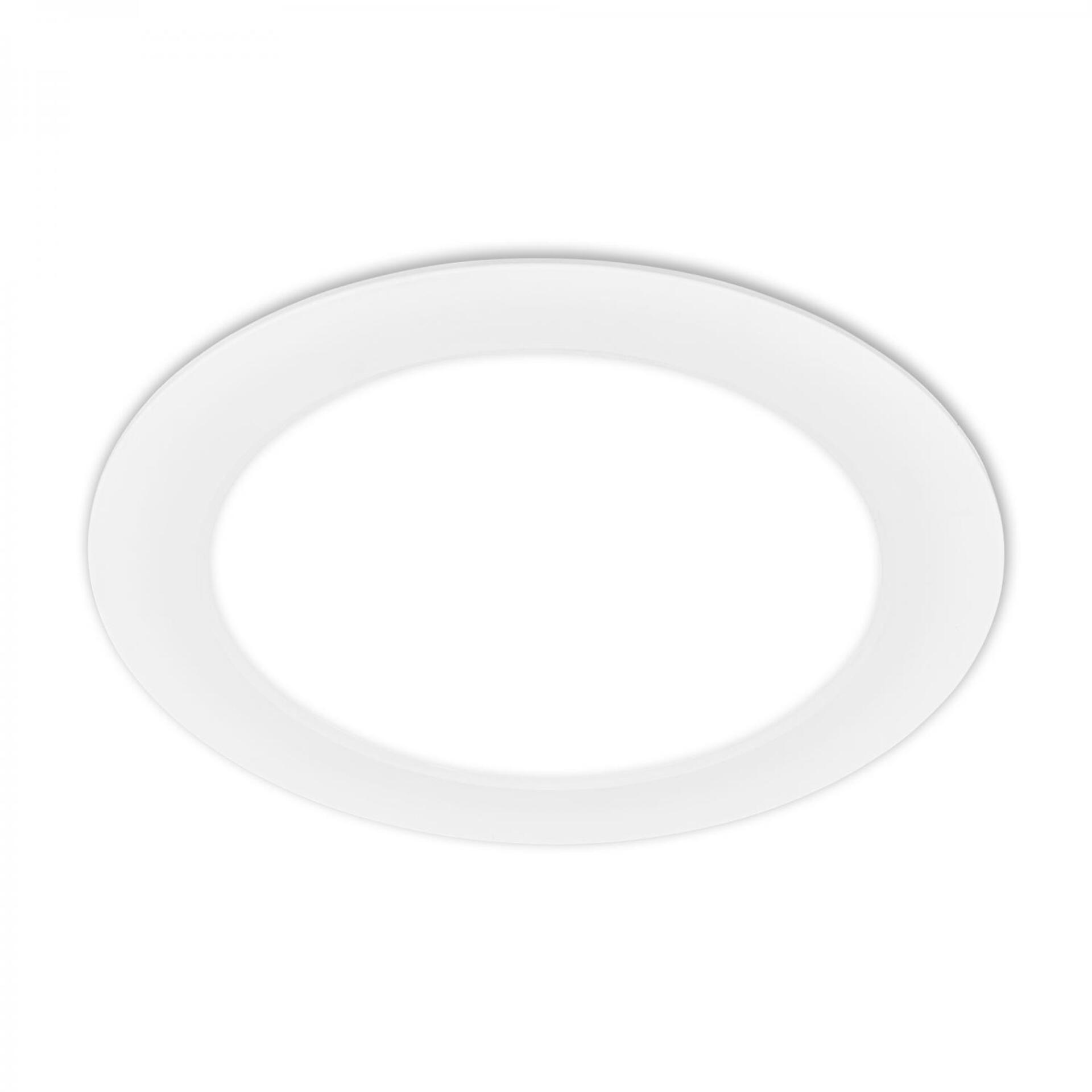 Levně BRILONER LED vestavné bodové svítidlo – pr.220mm, ploché, 18W, 230V, 18W, neutrální bílá, bílé 7995016