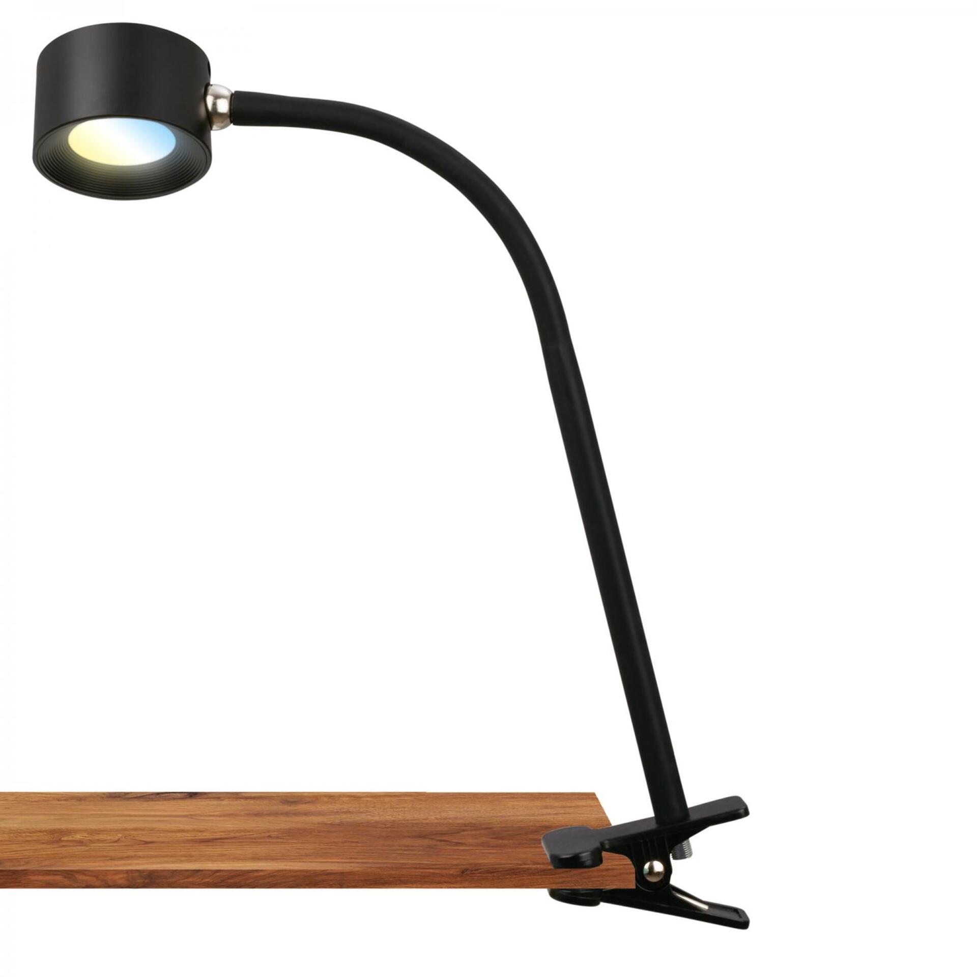 Levně BRILONER Tari LED lampička na psací stůl, stmívatelné, magnetická hlava, černá 2499015