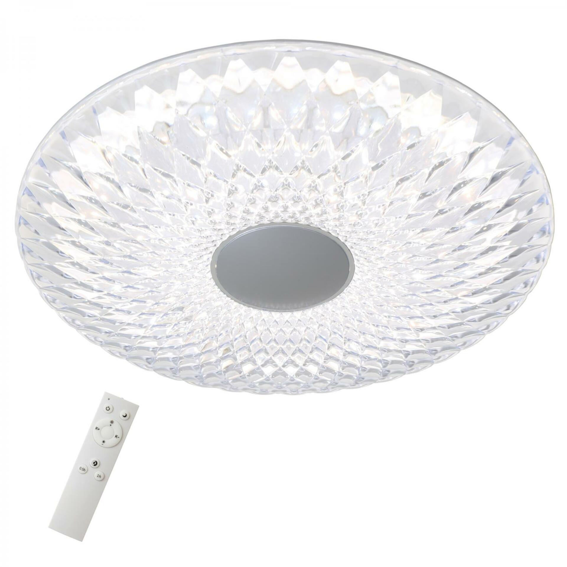 BRILONER LED stropní svítidlo, pr. 51 cm, 60 W, čirá BRILO 3354-010