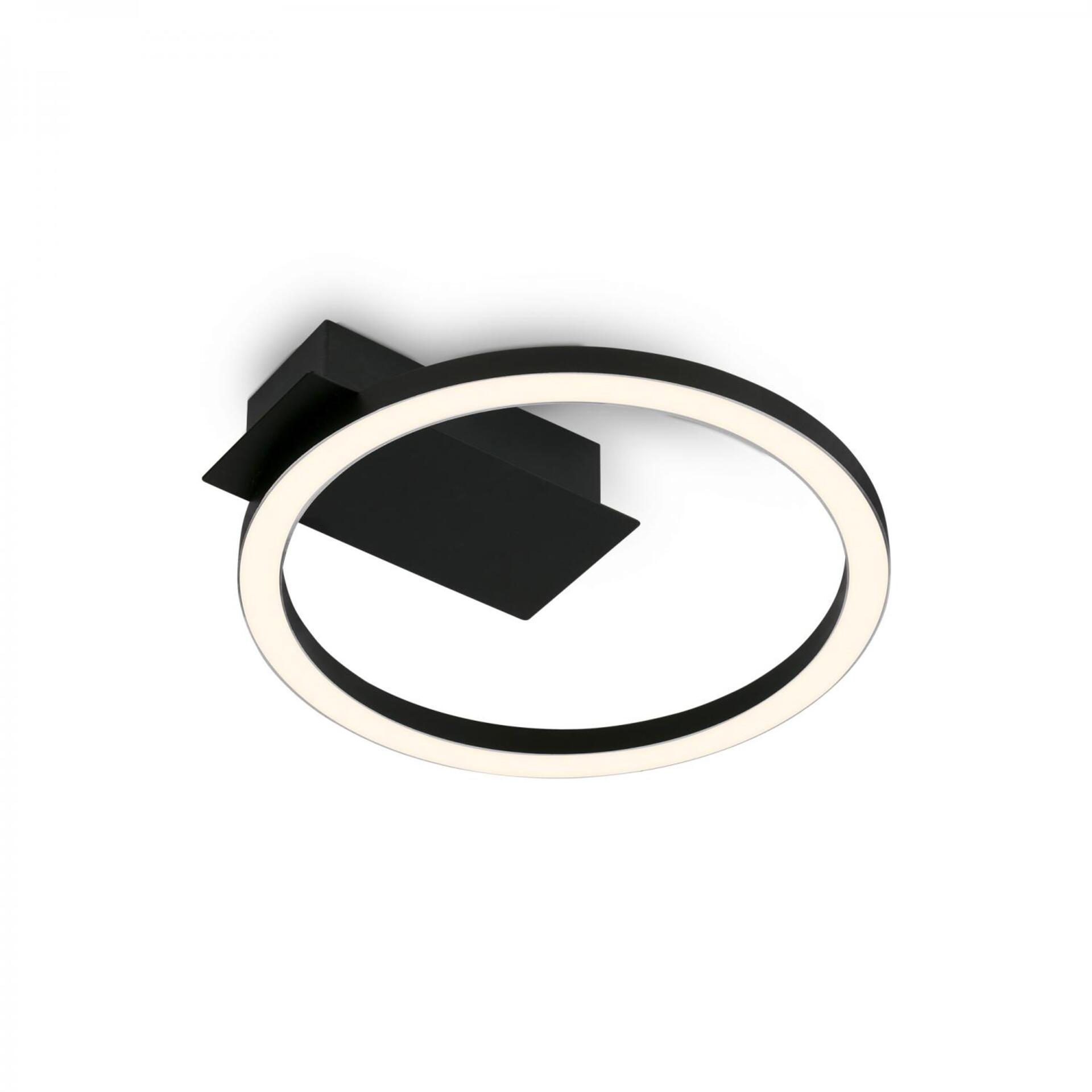 Levně BRILONER LED stropní svítidlo, 21 cm, 5W, 500lm, černá 3778015