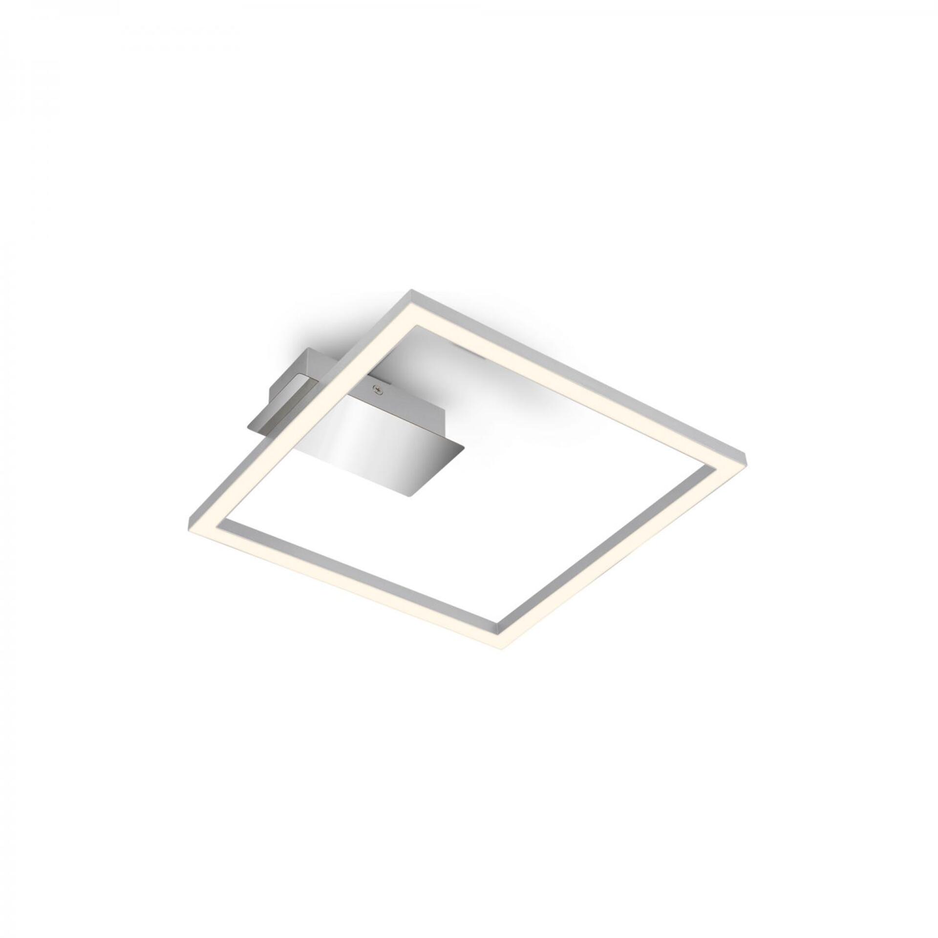 Levně BRILONER LED stropní svítidlo, 26,5 cm, 14W, 400lm, matný chrom 3780014