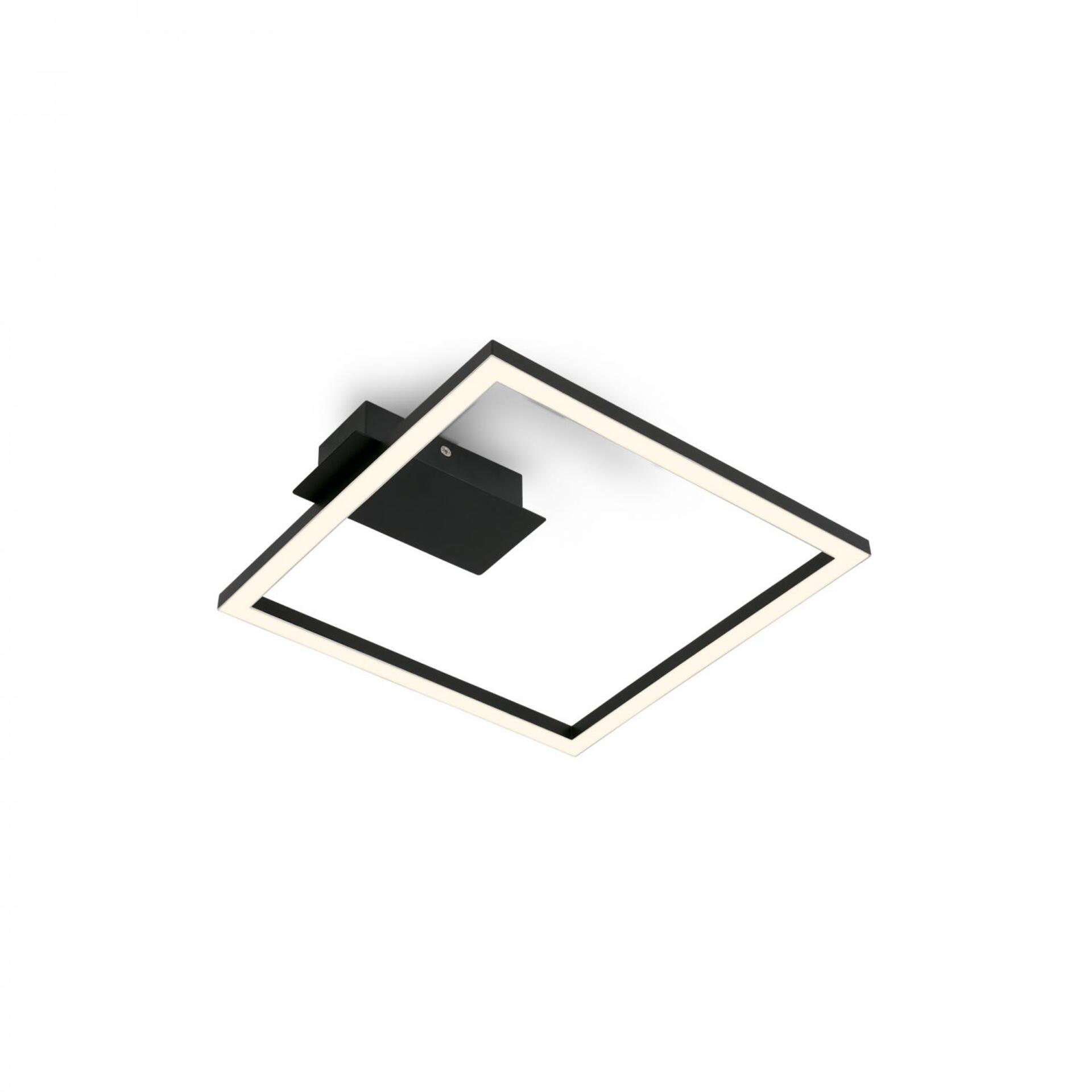 Levně BRILONER LED stropní svítidlo, 26,5 cm, 14W, 400lm, černá 3780015