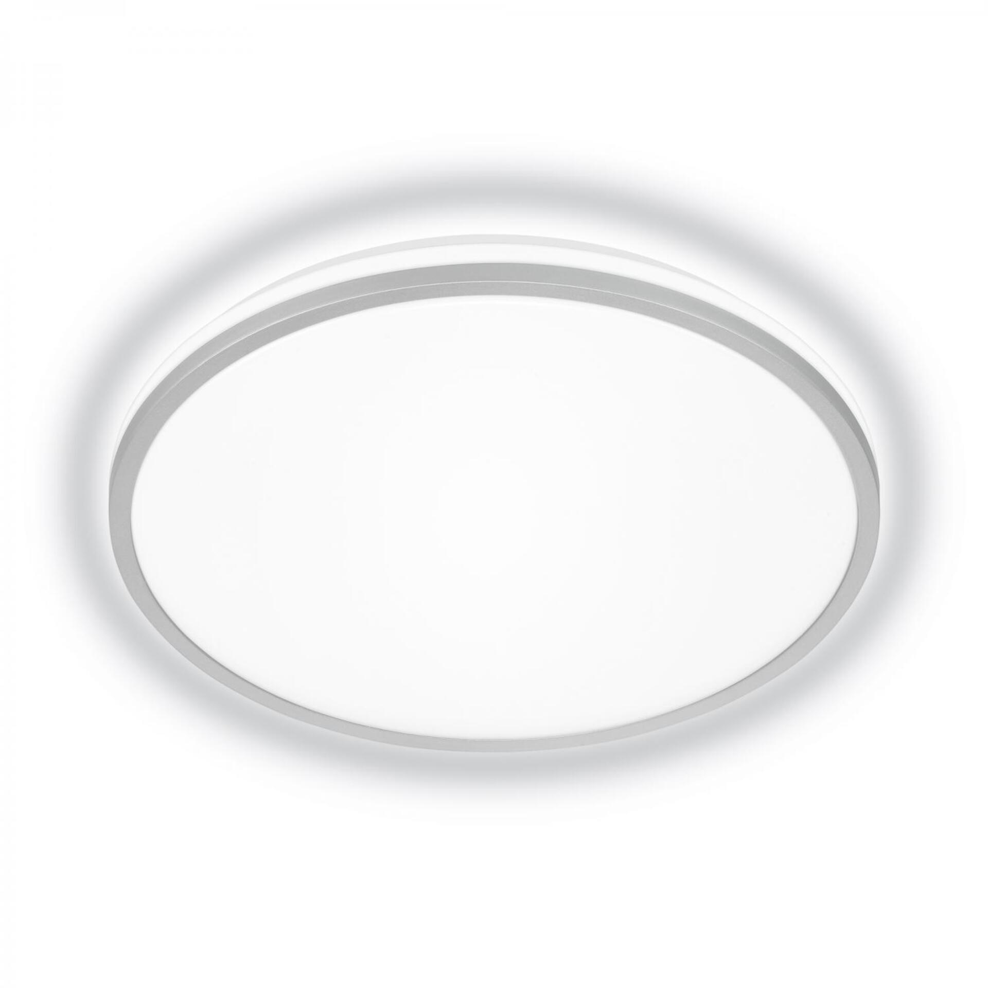 Levně BRILONER Pulap A LED stropní svítidlo, třída A, přímé a nepřímé osvětlení, matný chrom 3836014
