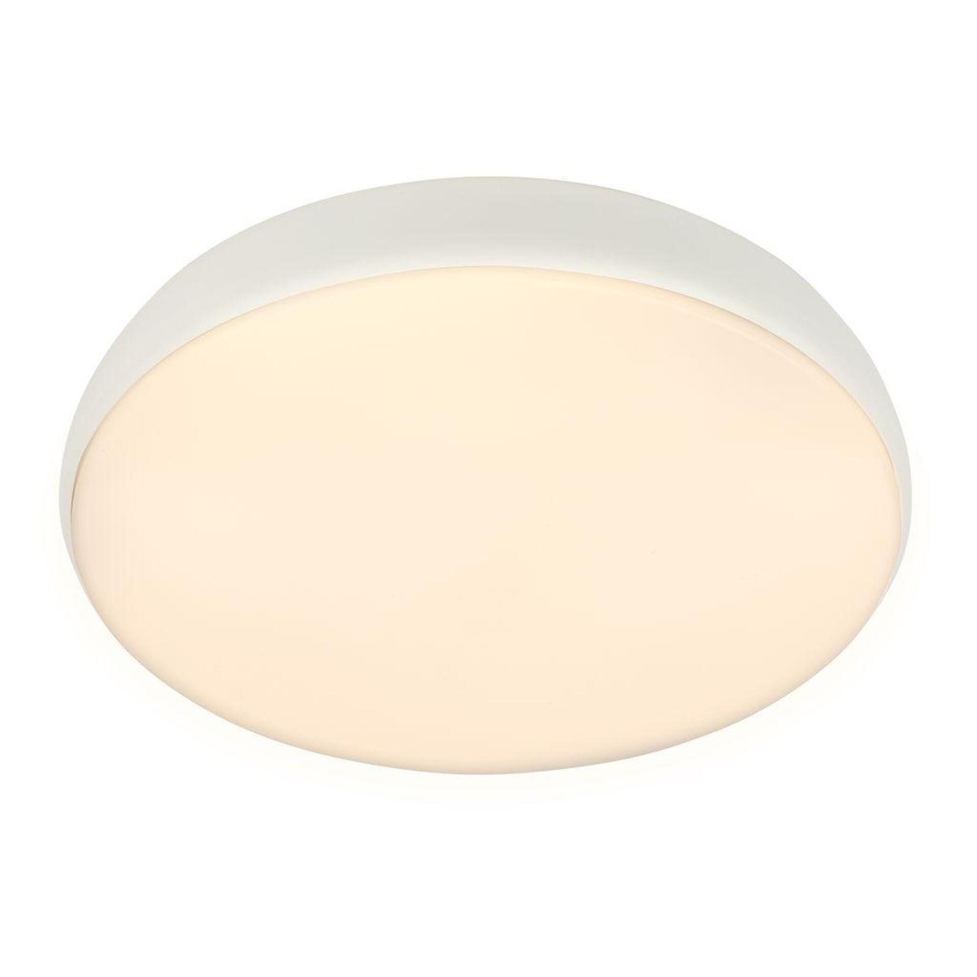 Levně BRILONER Nikan stropní svítidlo pr.28,5 cm - 22W, 2300lm, LED, stmívatelné, CCT, dálkový ovladač, bílé 3876016